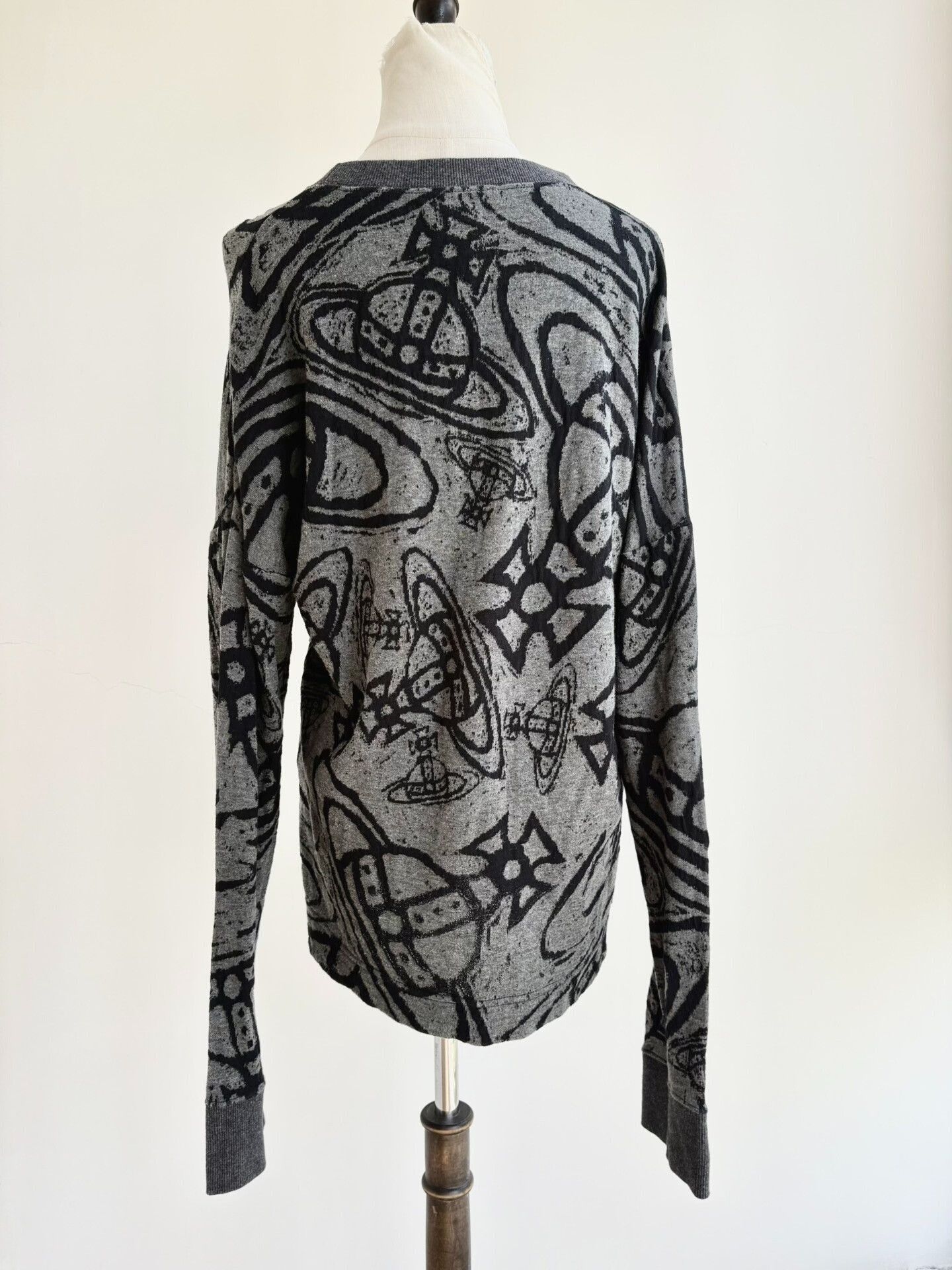 Vivienne Westwood Vivienne Westwood Saturn Print Knit Top Size M / US 6-8 / IT 42-44 - 3 Thumbnail