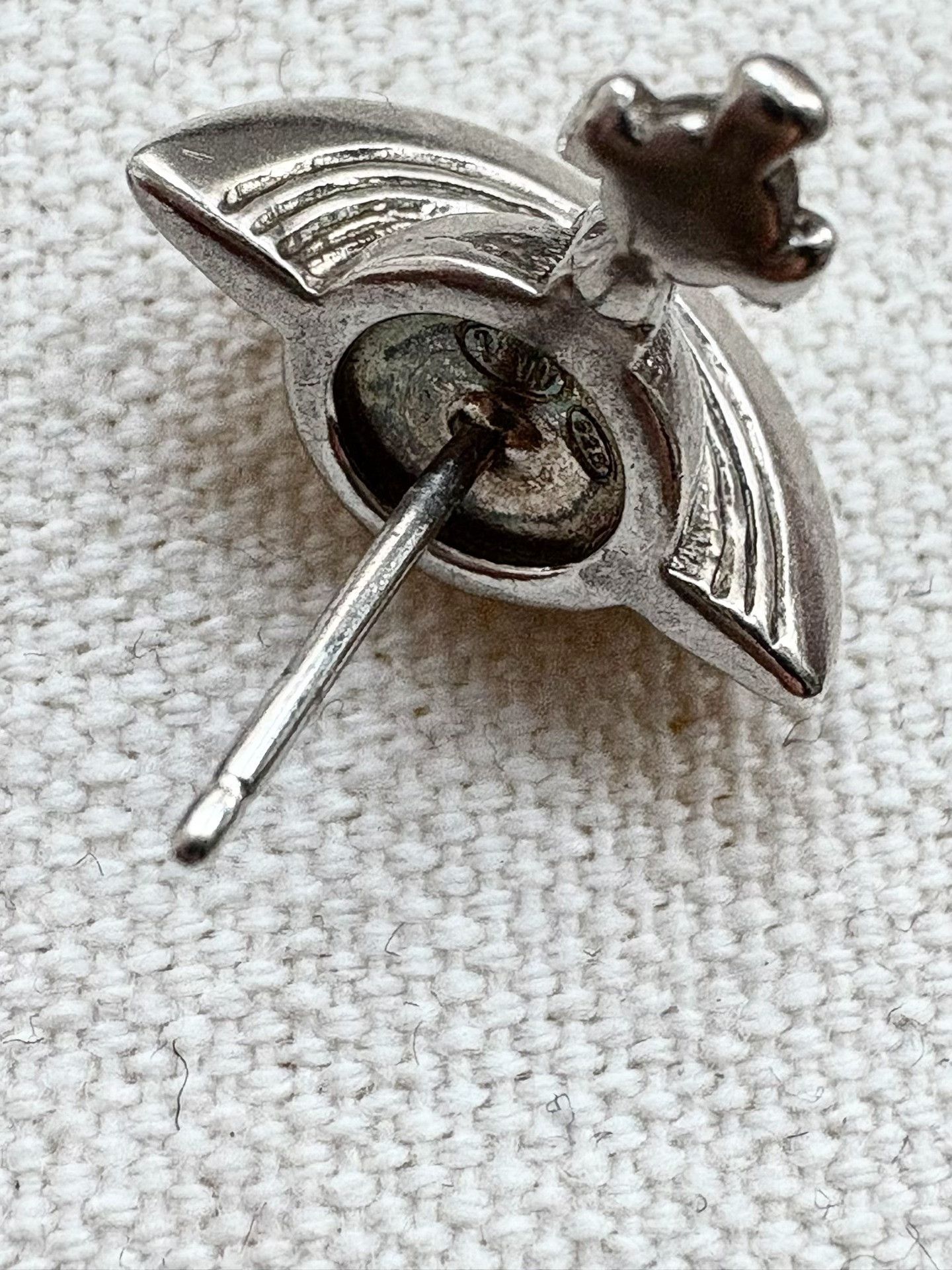 Vivienne Westwood Vivienne Westwood Silver Saturn Stud Earrings Size ONE SIZE - 8 Thumbnail