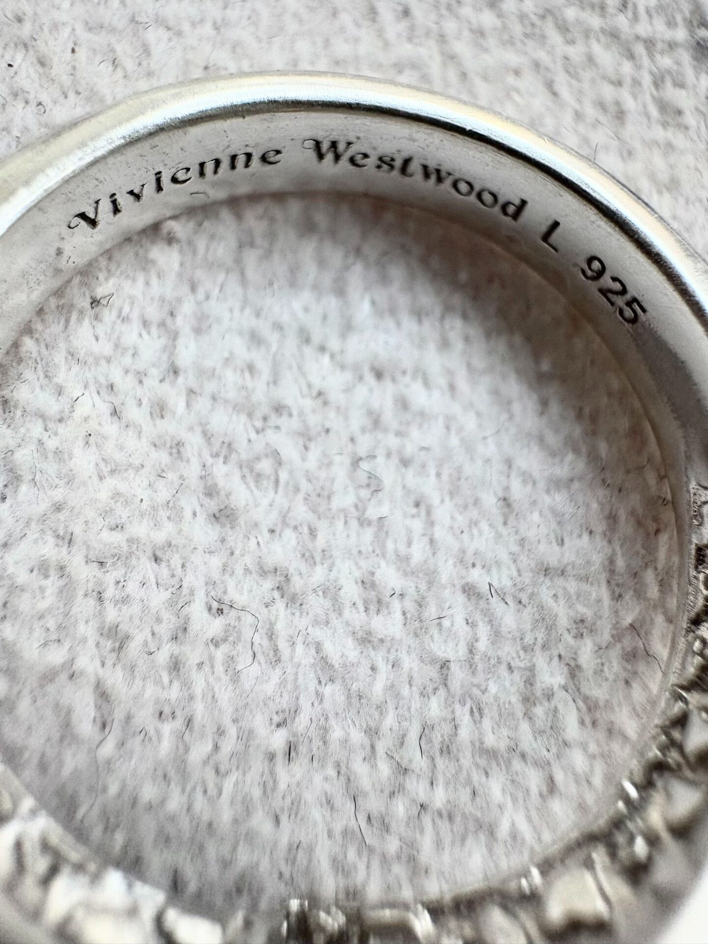 Vivienne Westwood Vivienne Westwood Heart Saturn Ring Size ONE SIZE - 4 Thumbnail