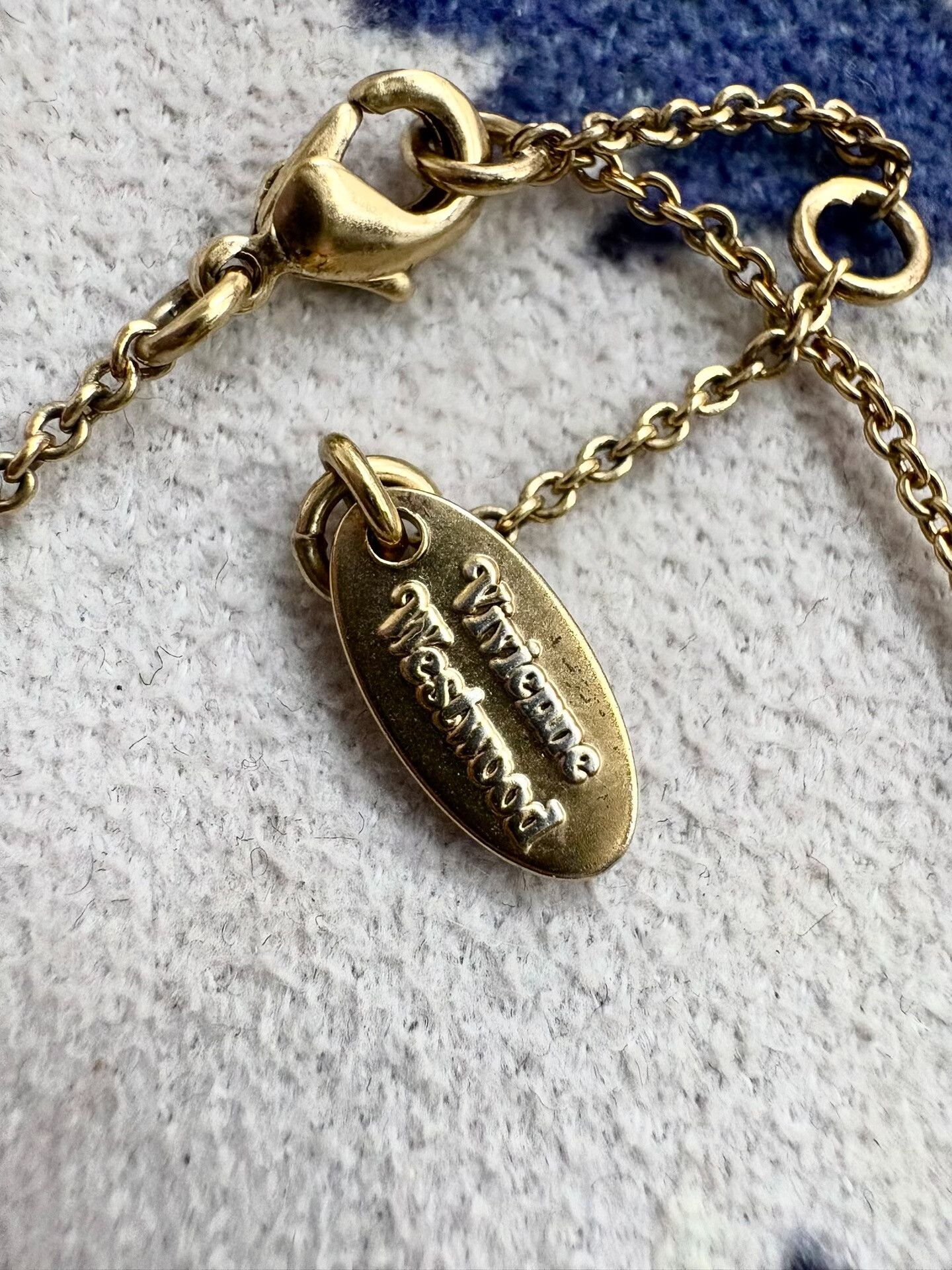 Vivienne Westwood Vivienne Westwood Vintage Heart Saturn Necklace Size ONE SIZE - 4 Thumbnail