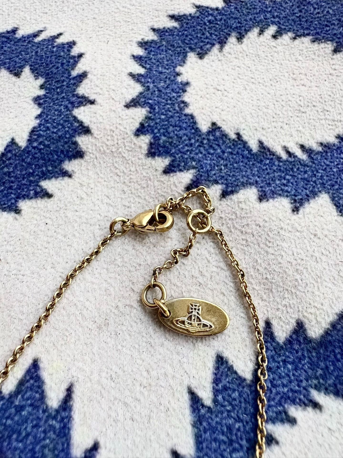 Vivienne Westwood Vivienne Westwood Vintage Heart Saturn Necklace Size ONE SIZE - 3 Thumbnail