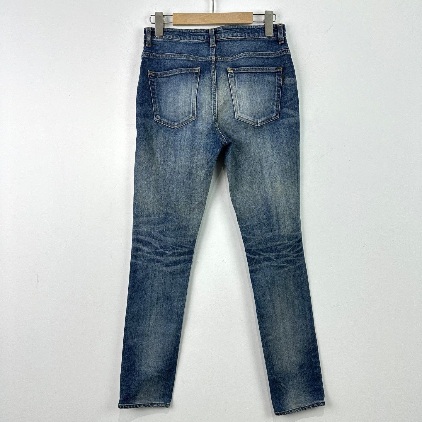 Saint Laurent Paris Saint Laurent Distressed Jeans 27 Size 27" / US 4 / IT 40 - 3 Thumbnail