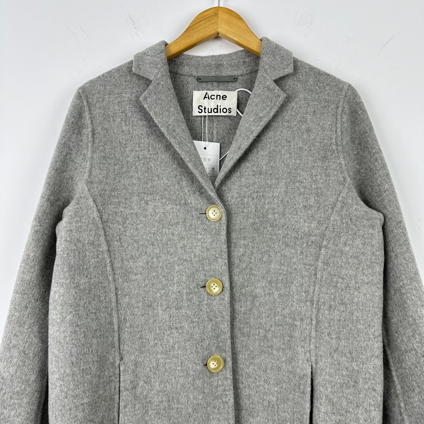 Acne Studios Acne Studios Wool Cashmere Elsa Doublé Coat 34 Size XS / US 0-2 / IT 36-38 - 5 Thumbnail