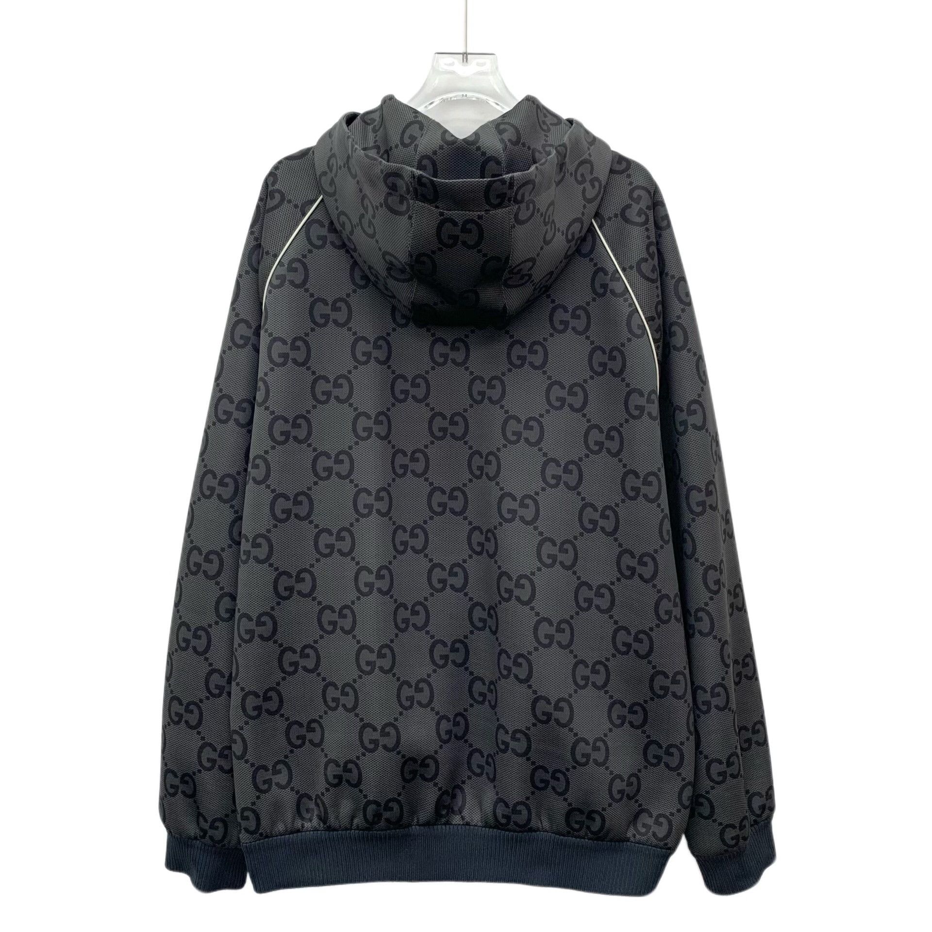 Gucci Gucci GG Logo Jacquard Zip Hoodie XL Size US XL / EU 56 / 4 - 3 Thumbnail