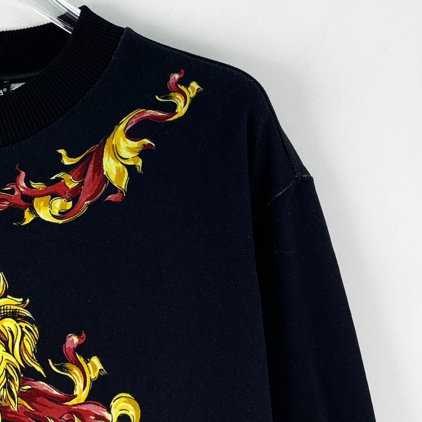 Dolce & Gabbana Dolce & Gabbana Knight Crest Print Sweatshirt 50 Size US M / EU 48-50 / 2 - 4 Thumbnail