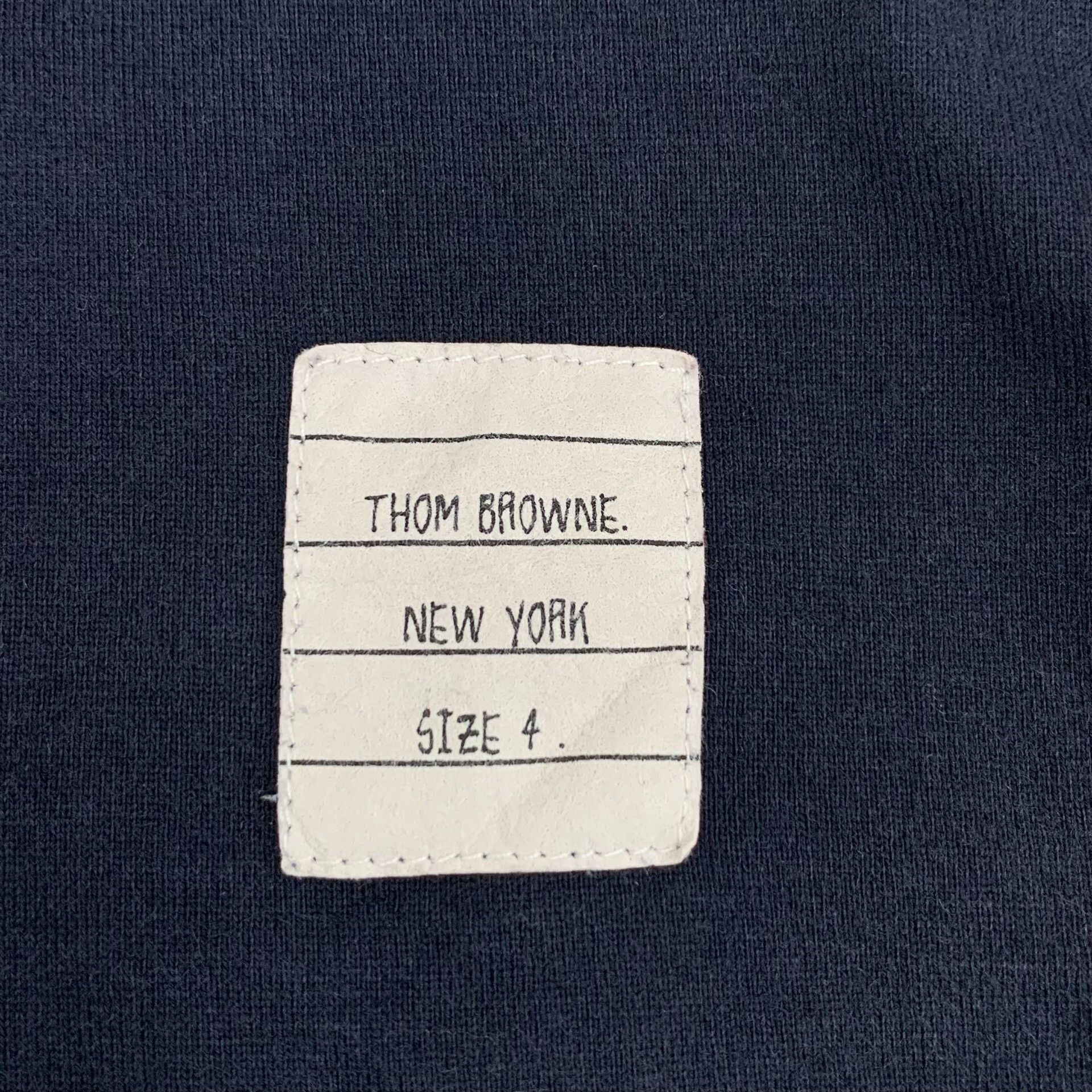Thom Browne Thom Browne Striped Pocket T-Shirt Size 4 Size US XL / EU 56 / 4 - 6 Thumbnail