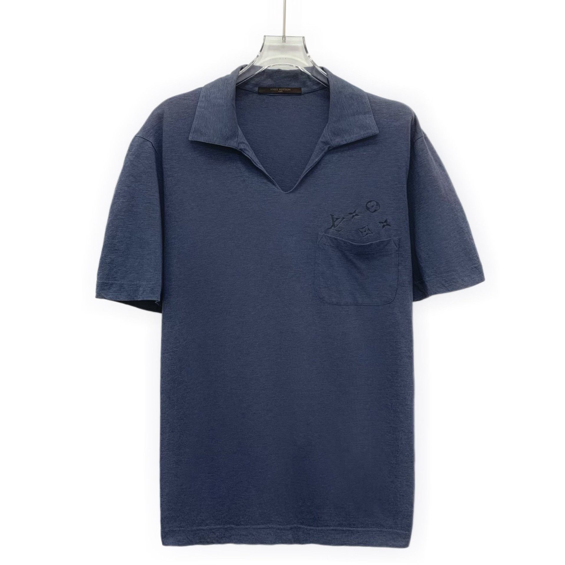 Louis Vuitton Louis Vuitton Monogram Pocket Polo Shirt Size M Size US M / EU 48-50 / 2 - 2 Thumbnail