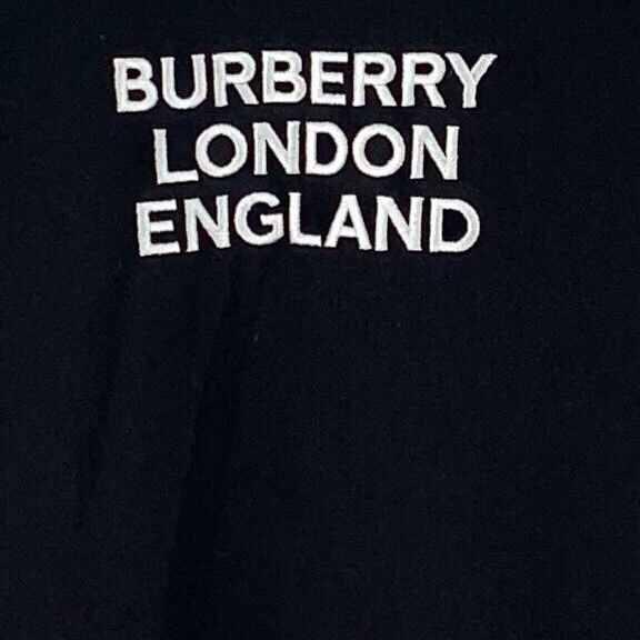 Burberry Burberry Embroidered Logo T-Shirt Size S Size US S / EU 44-46 / 1 - 5 Thumbnail