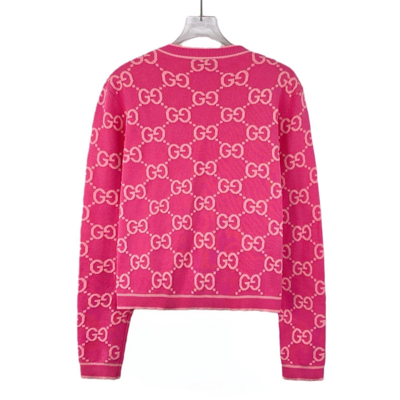 Gucci Gucci GG Jacquard Cotton Cardigan S Size S / US 4 / IT 40 - 3 Thumbnail