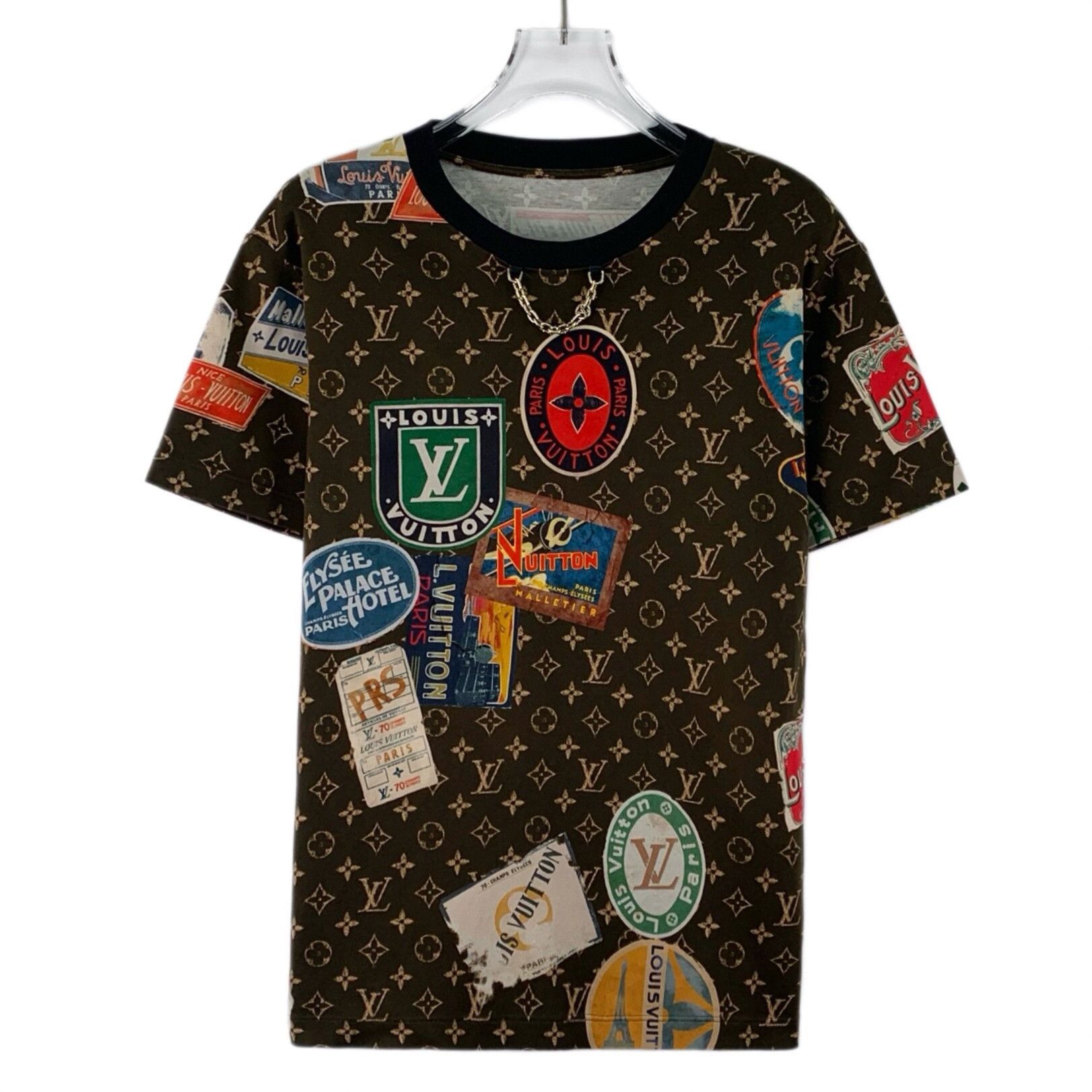 Louis Vuitton Louis Vuitton H31936 Patch Monogram T-Shirt US M Size US M / EU 48-50 / 2 - 2 Thumbnail