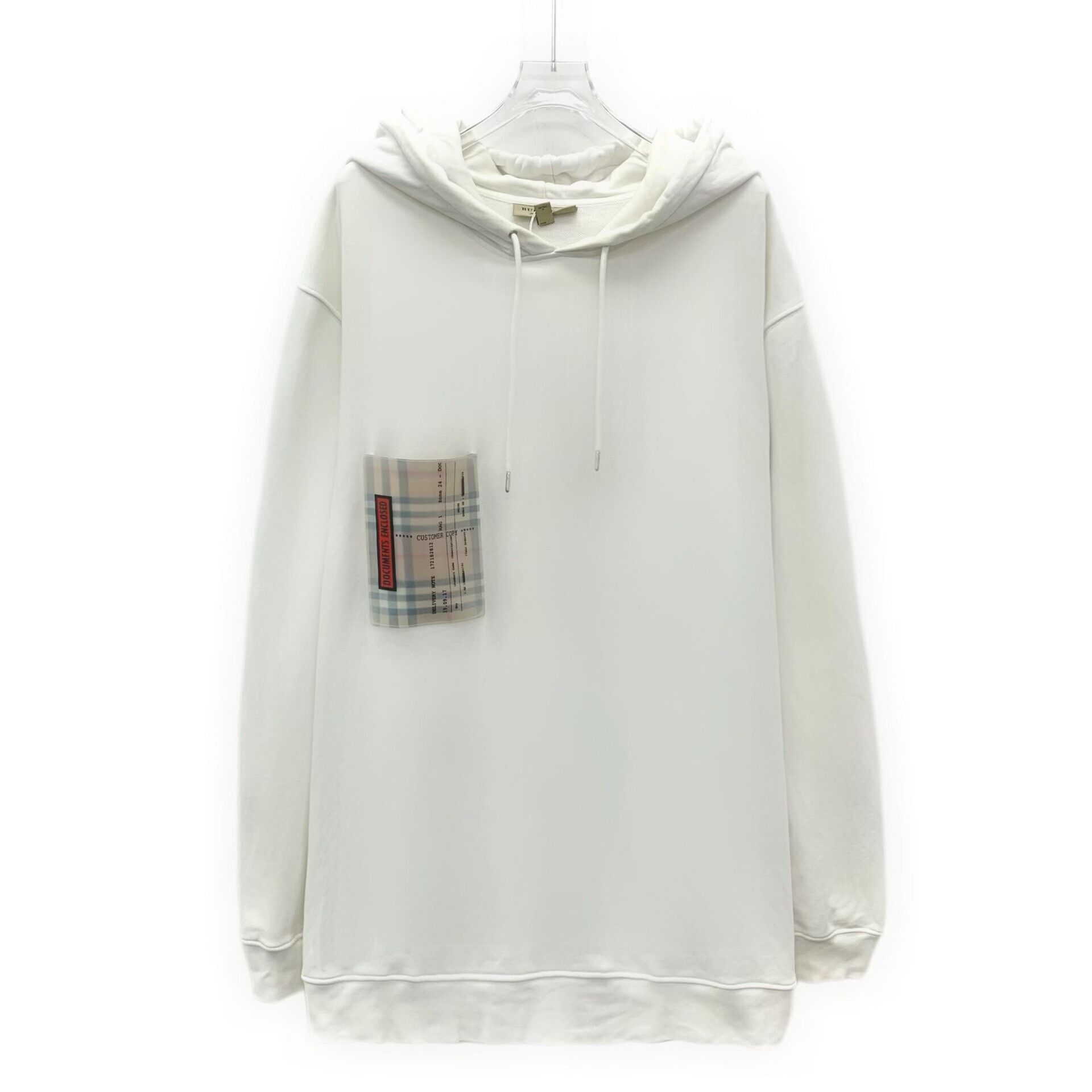 Burberry Burberry Documents Pocket Check Hoodie Size L Size US L / EU 52-54 / 3 - 2 Thumbnail