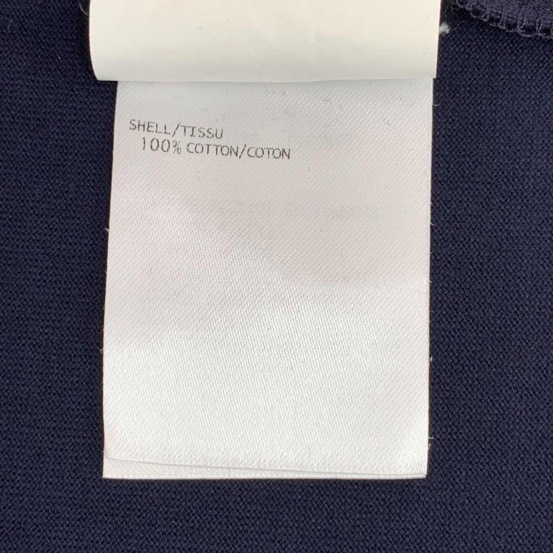 Thom Browne Thom Browne Navy Cotton Crewneck Sweatshirt Size 2 Size US M / EU 48-50 / 2 - 9 Thumbnail