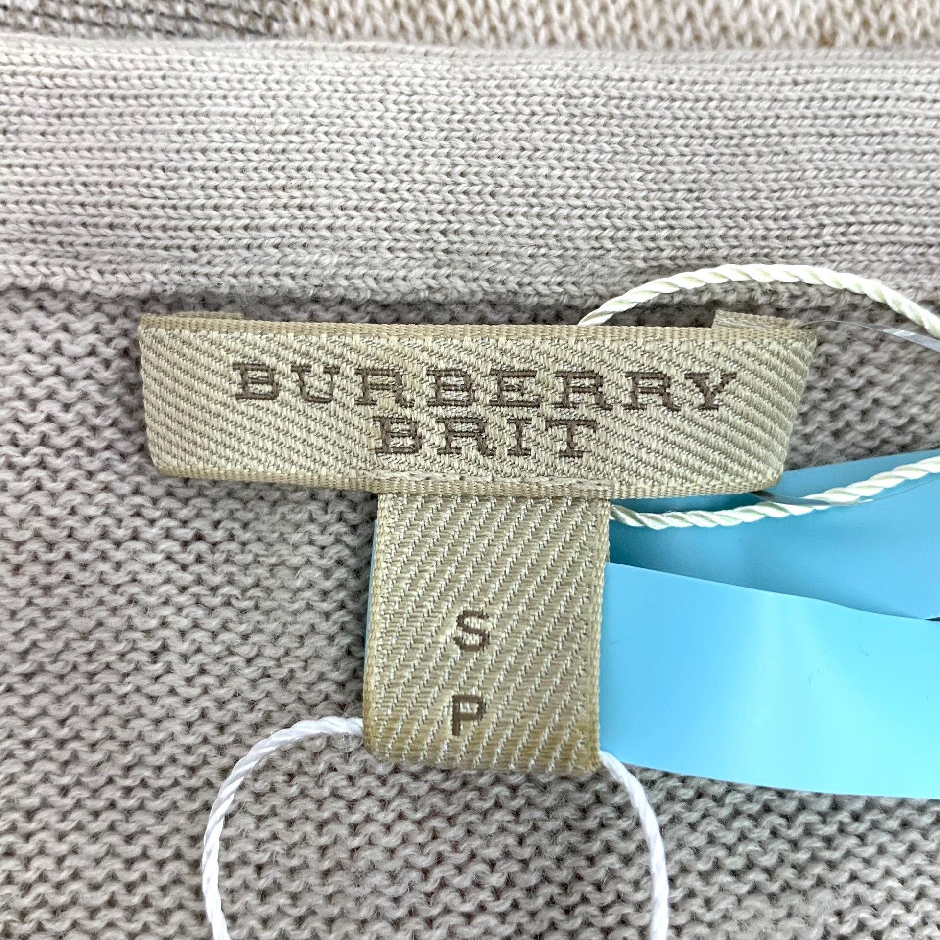 Burberry Burberry Brit Check Wool Cashmere Cardigan S Size US S / EU 44-46 / 1 - 6 Thumbnail