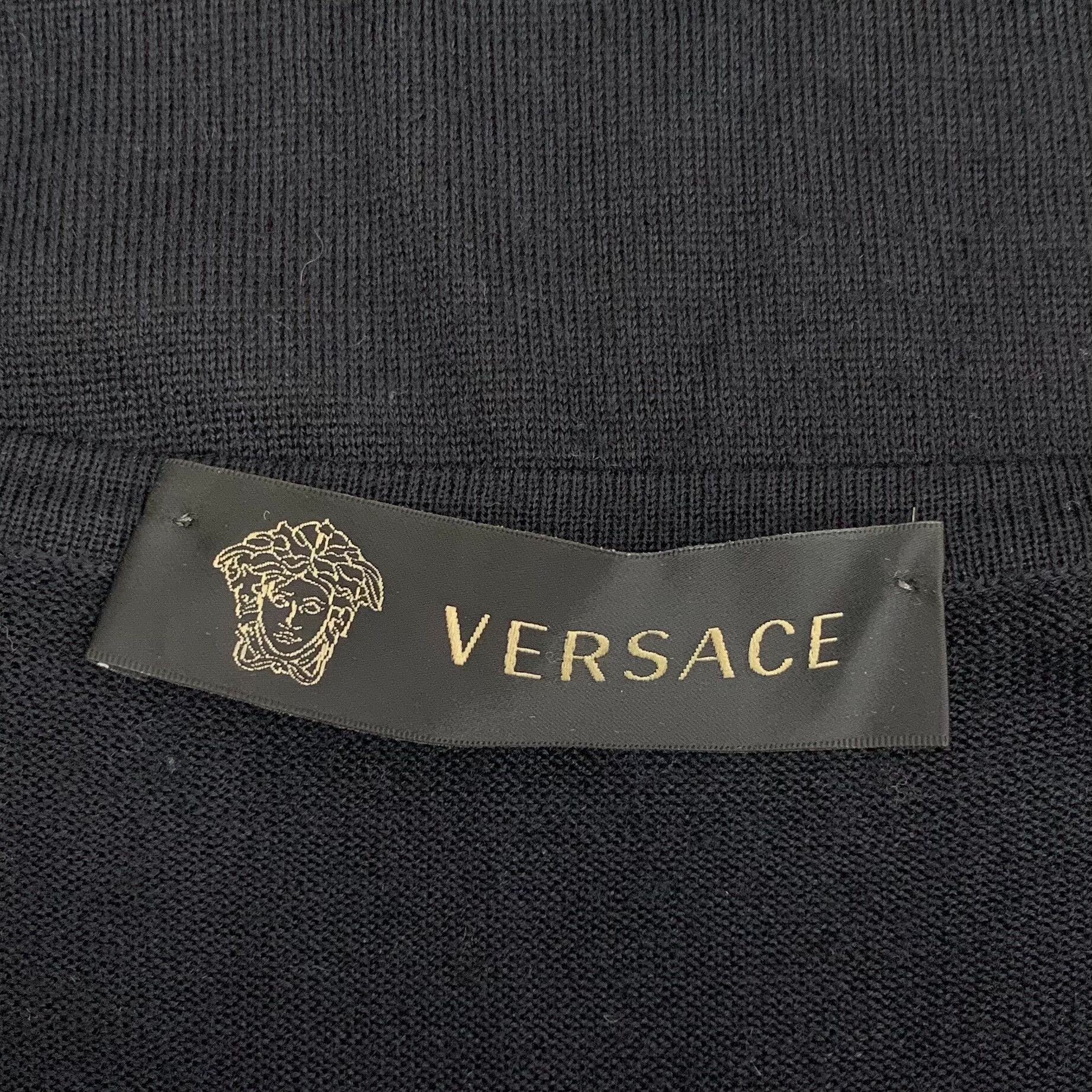 Versace Versace Studded Wool Silk Cardigan 44 Size US S / EU 44-46 / 1 - 6 Thumbnail