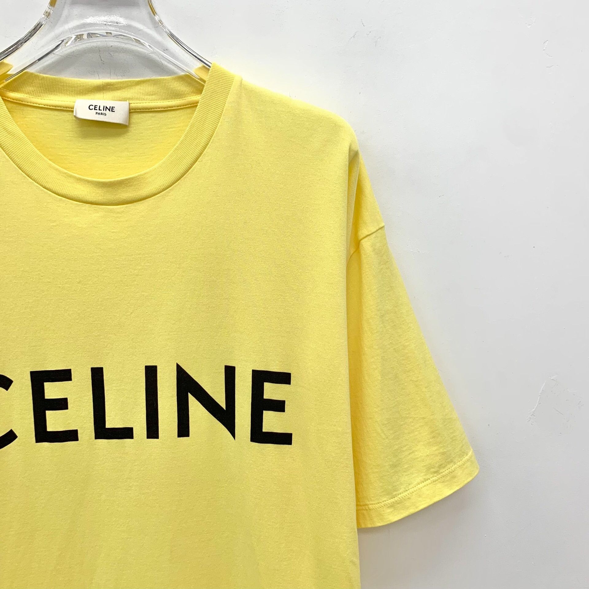 Celine Celine Logo Print Cotton T-Shirt Size M Size US M / EU 48-50 / 2 - 4 Thumbnail