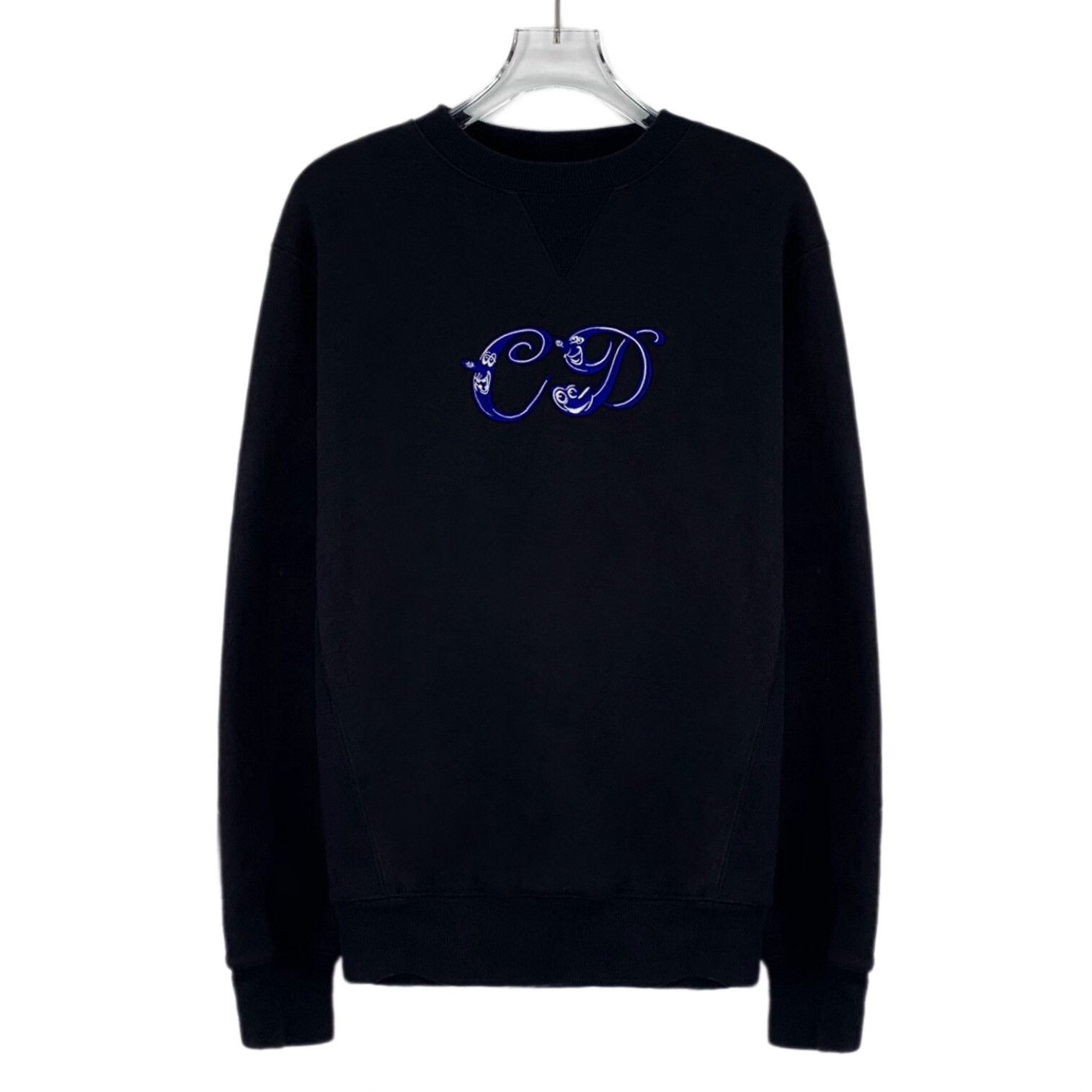 Dior Dior Embroidered CD Logo Sweatshirt XXS Size US XXS / EU 40 - 2 Thumbnail