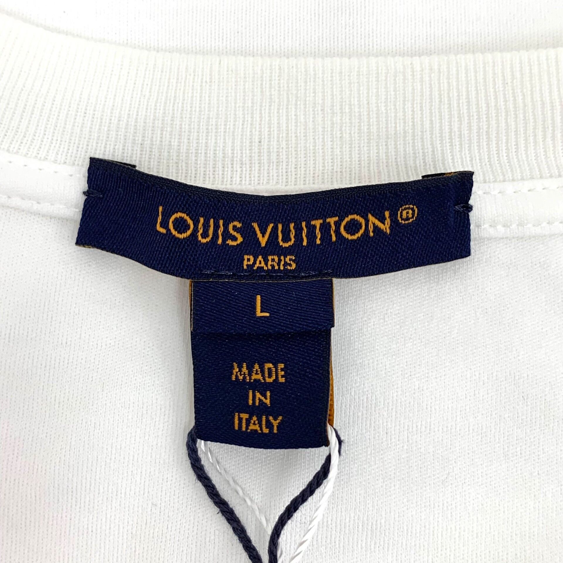 Louis Vuitton Louis Vuitton Rope Print Chain T-Shirt L Size US L / EU 52-54 / 3 - 7 Thumbnail