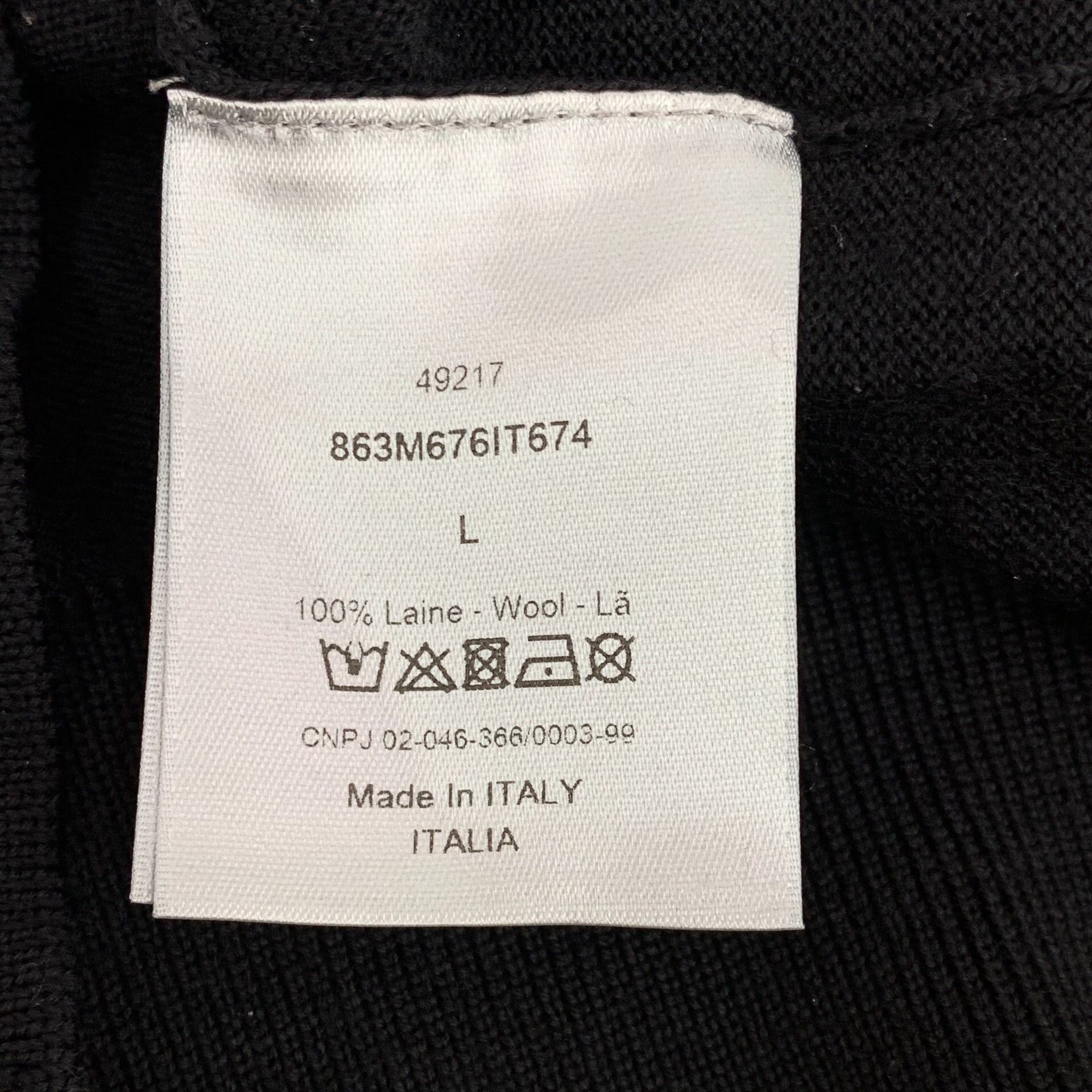 Dior Dior Christian Dior Atelier Wool Sweater L Size US L / EU 52-54 / 3 - 7 Thumbnail