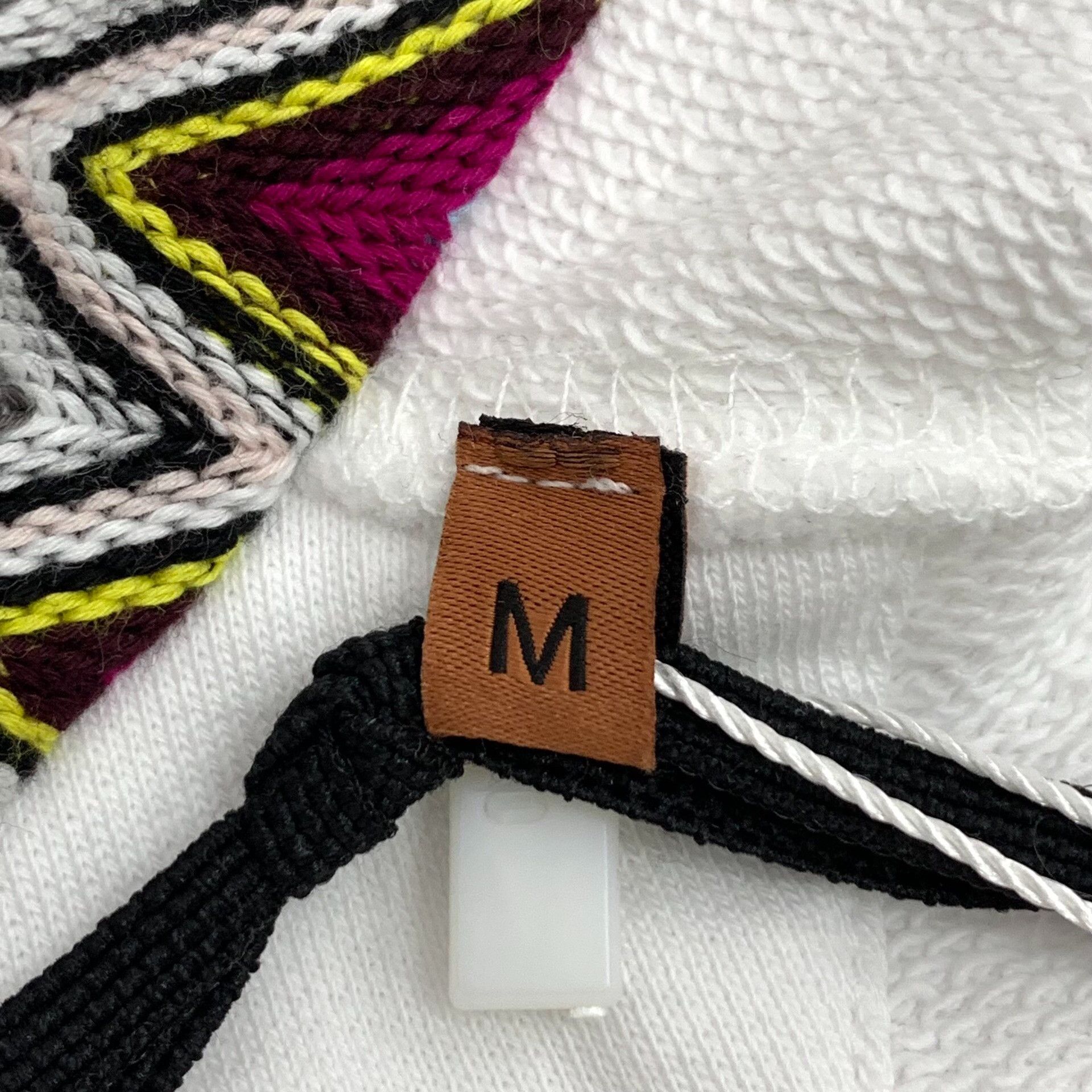 Missoni Missoni Zigzag Trim Cotton Zip Hoodie Size M Size US M / EU 48-50 / 2 - 7 Thumbnail