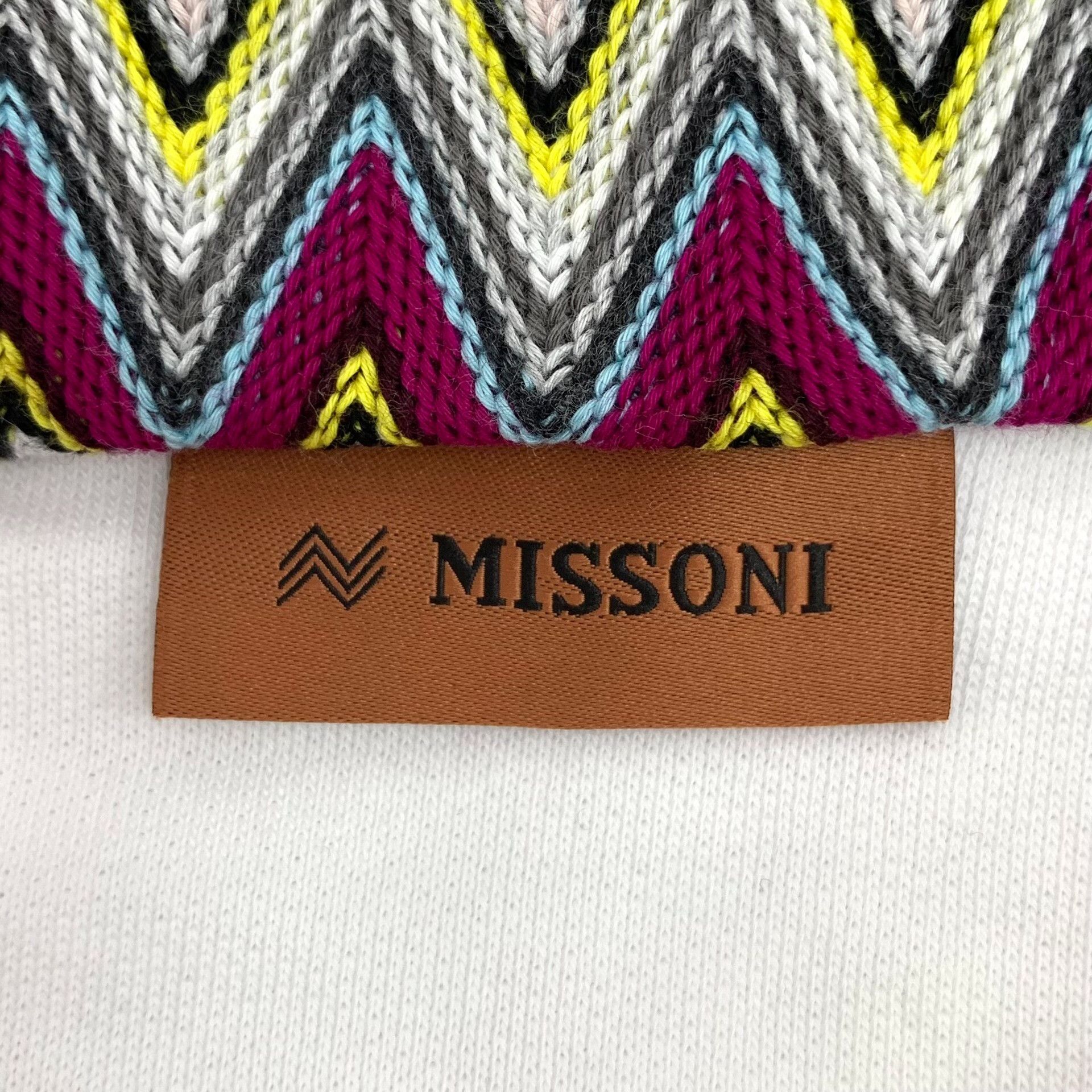 Missoni Missoni Zigzag Trim Cotton Zip Hoodie Size M Size US M / EU 48-50 / 2 - 6 Thumbnail