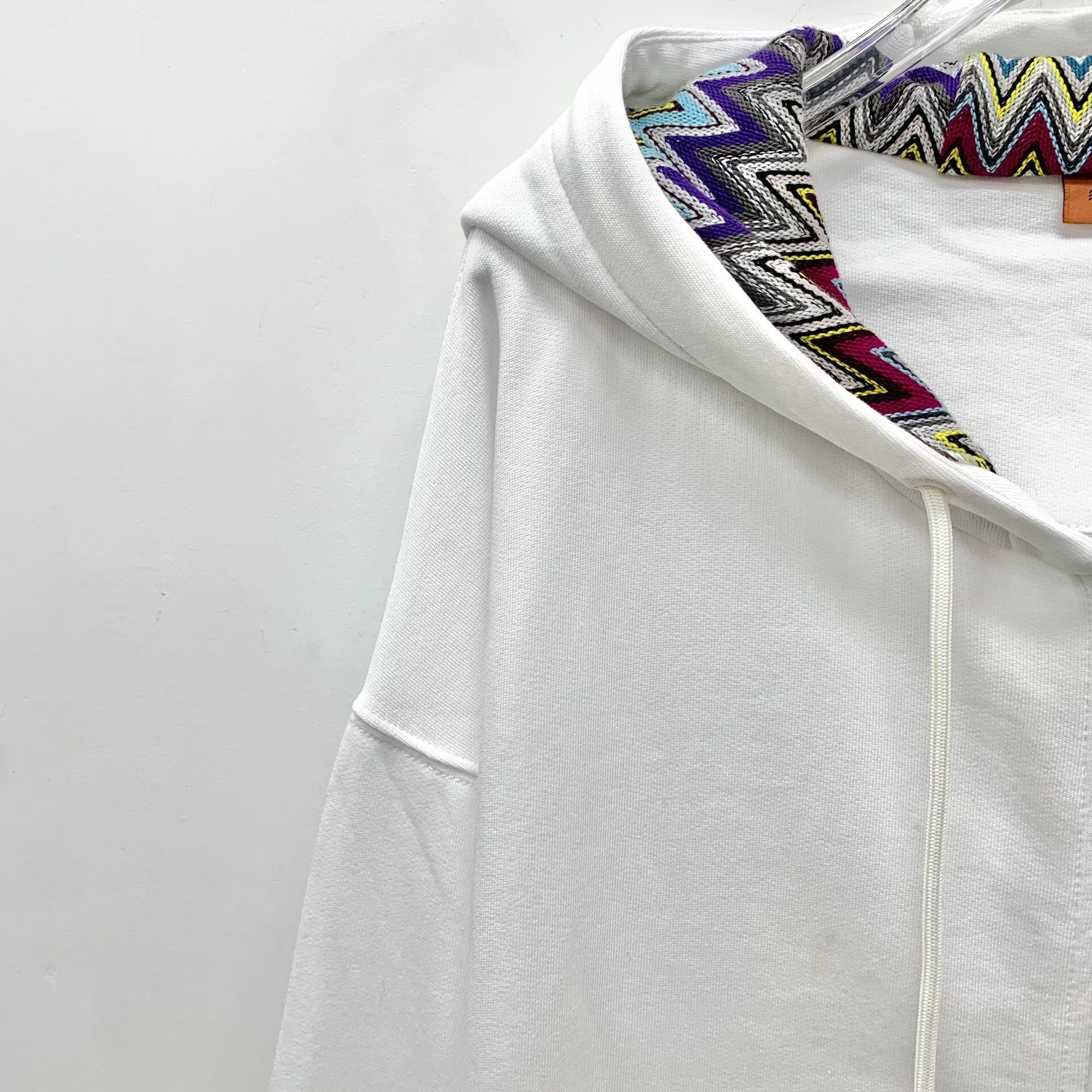 Missoni Missoni Zigzag Trim Cotton Zip Hoodie Size M Size US M / EU 48-50 / 2 - 4 Thumbnail
