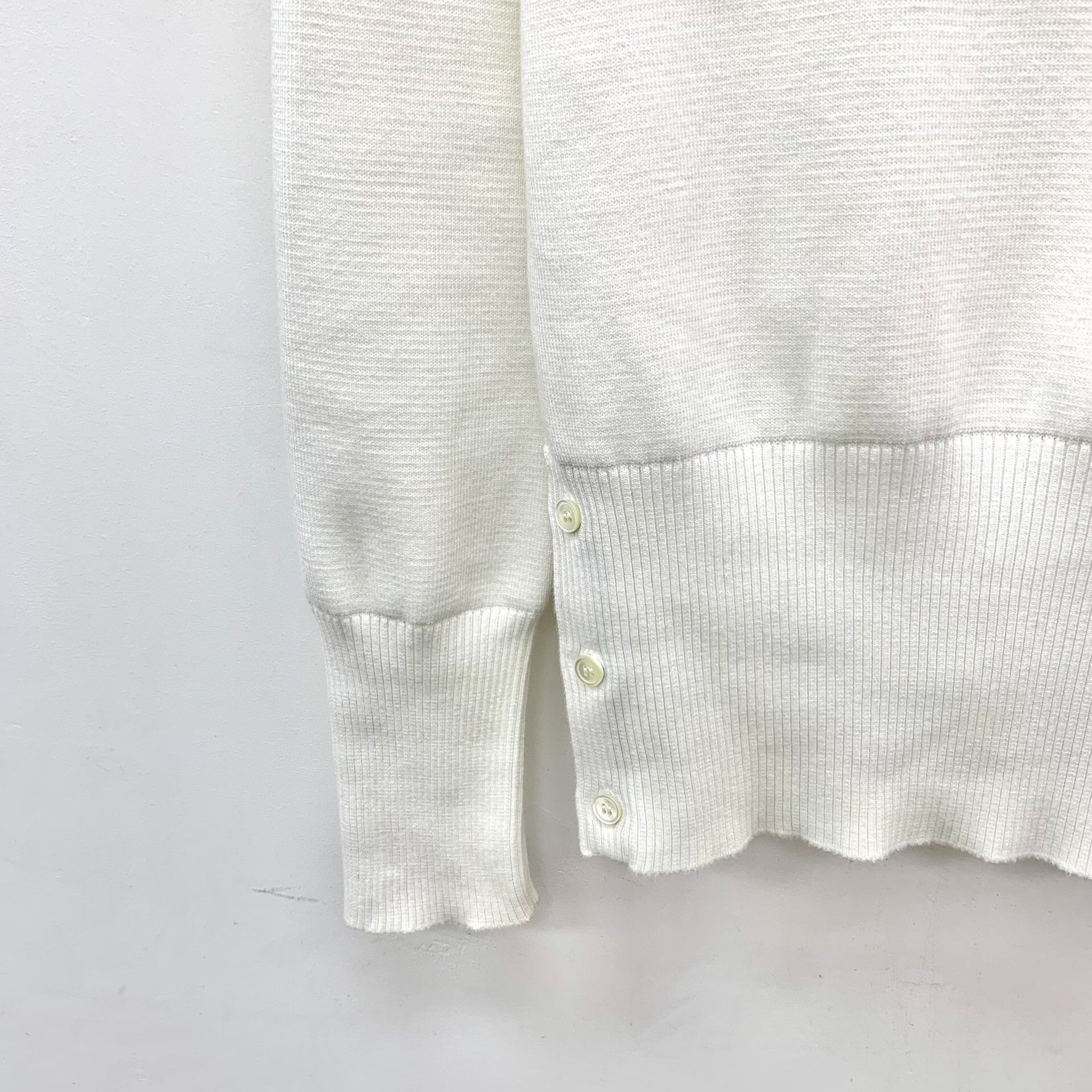 Thom Browne Thom Browne 4-Bar Stripe Cotton Sweater 40 Size US XXS / EU 40 - 5 Thumbnail
