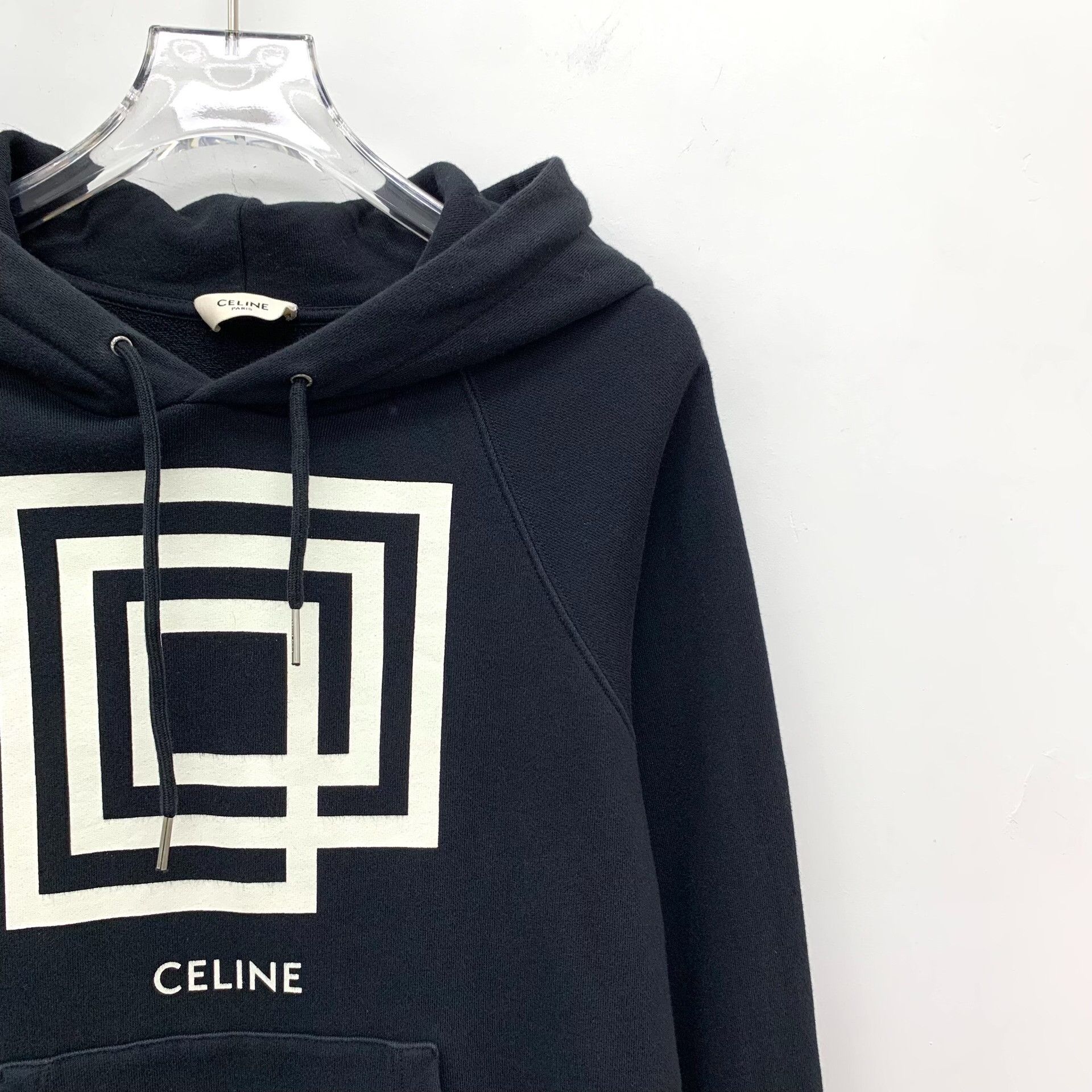 Celine CELINE Geometric Graphic Printed Hoodie Size XS Size US XS / EU 42 / 0 - 4 Thumbnail