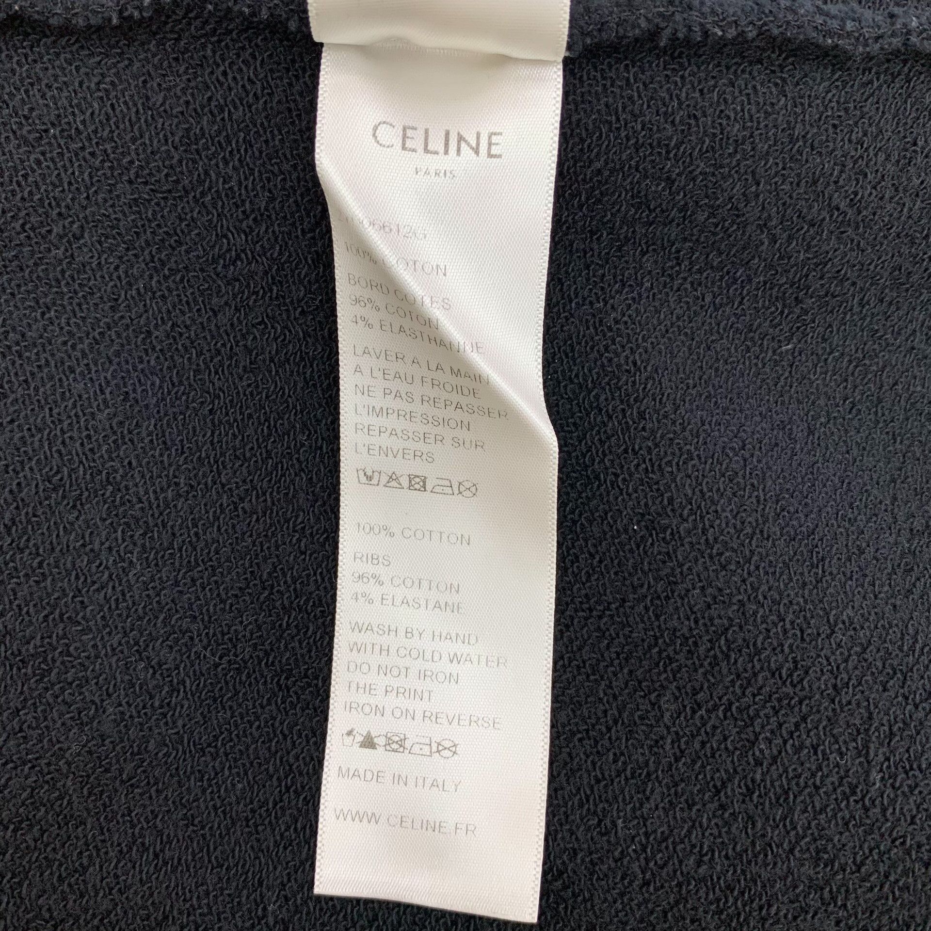 Celine CELINE Geometric Graphic Printed Hoodie Size XS Size US XS / EU 42 / 0 - 9 Thumbnail