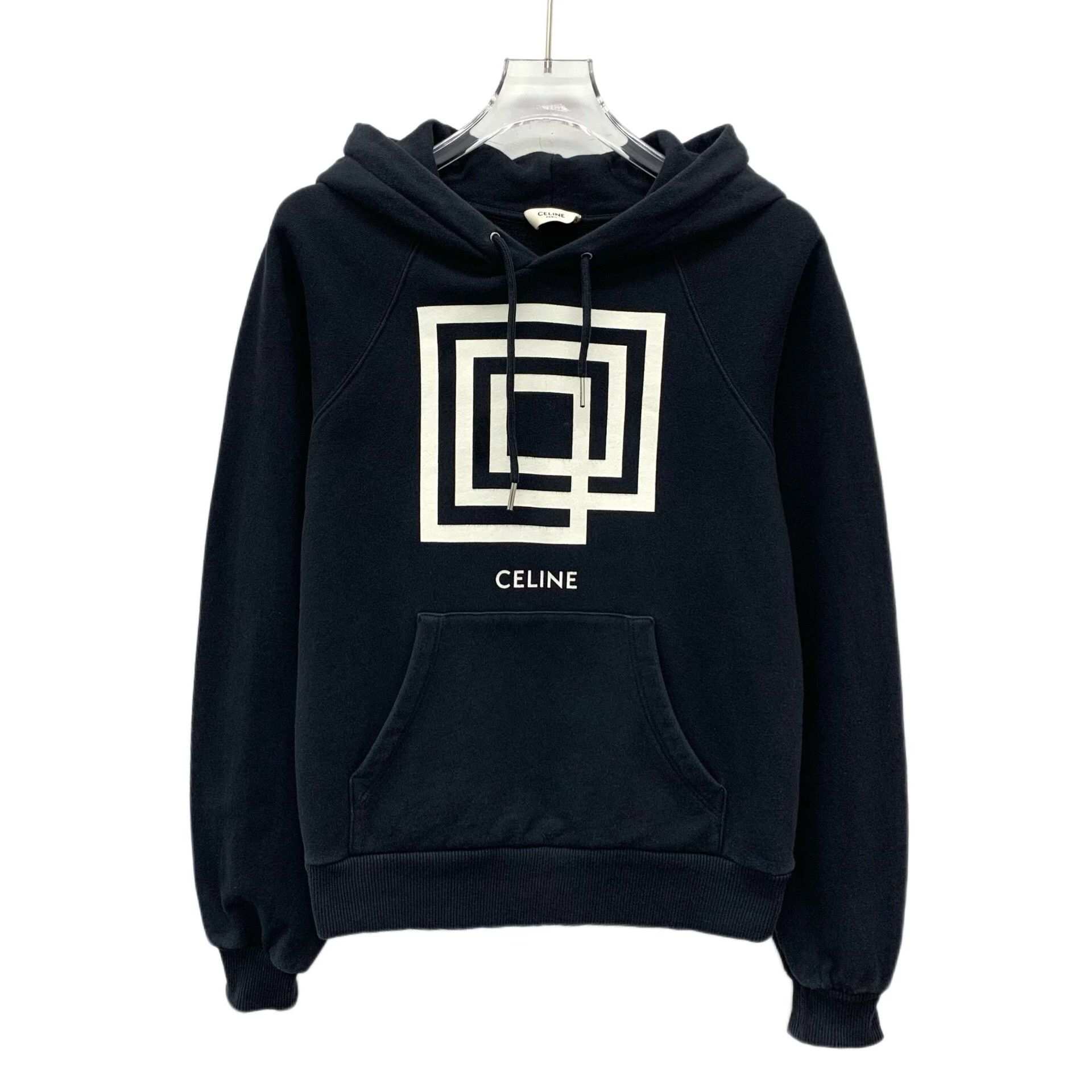 Celine CELINE Geometric Graphic Printed Hoodie Size XS Size US XS / EU 42 / 0 - 2 Thumbnail