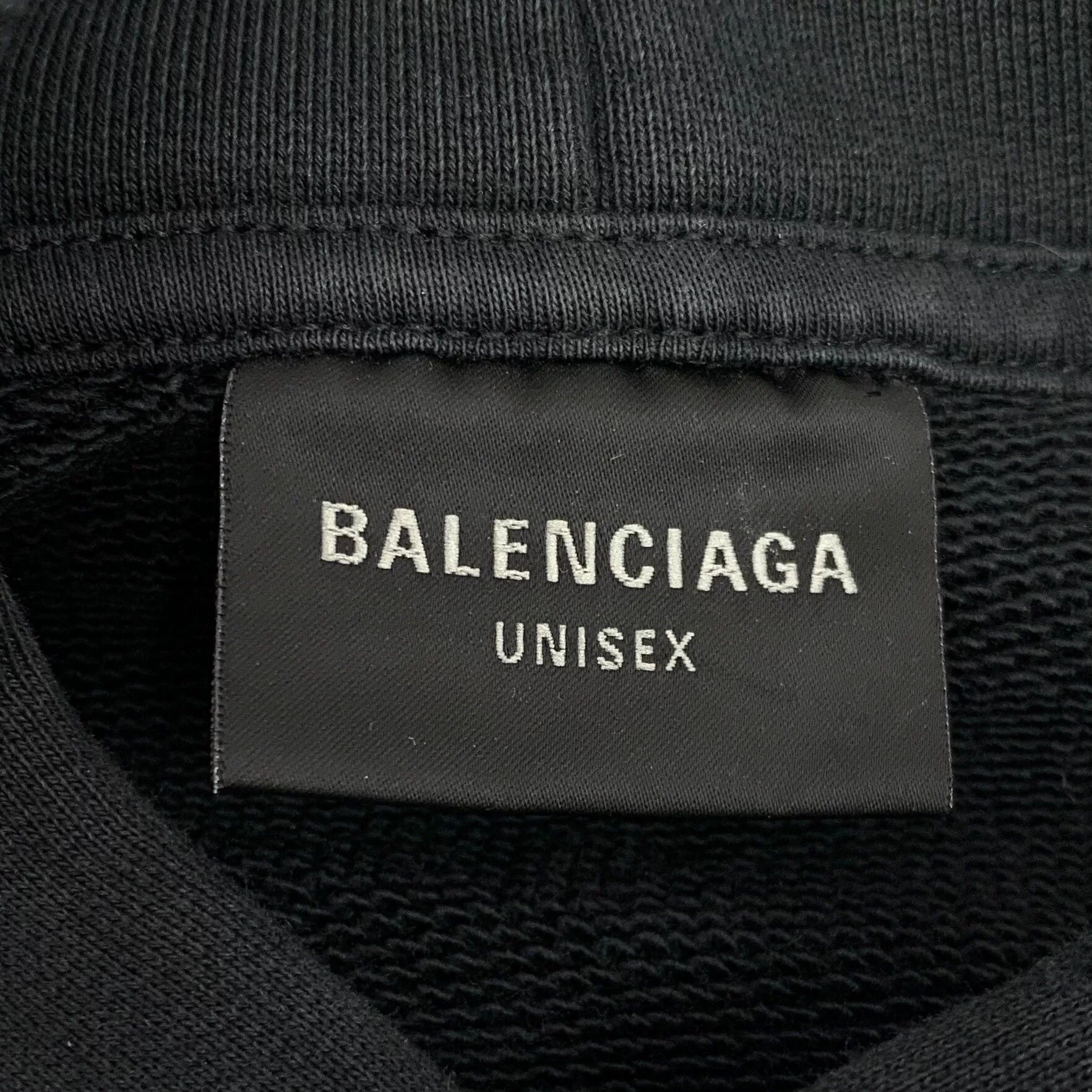 Balenciaga Balenciaga 3B Logo Faded Hoodie M Size US M / EU 48-50 / 2 - 7 Thumbnail