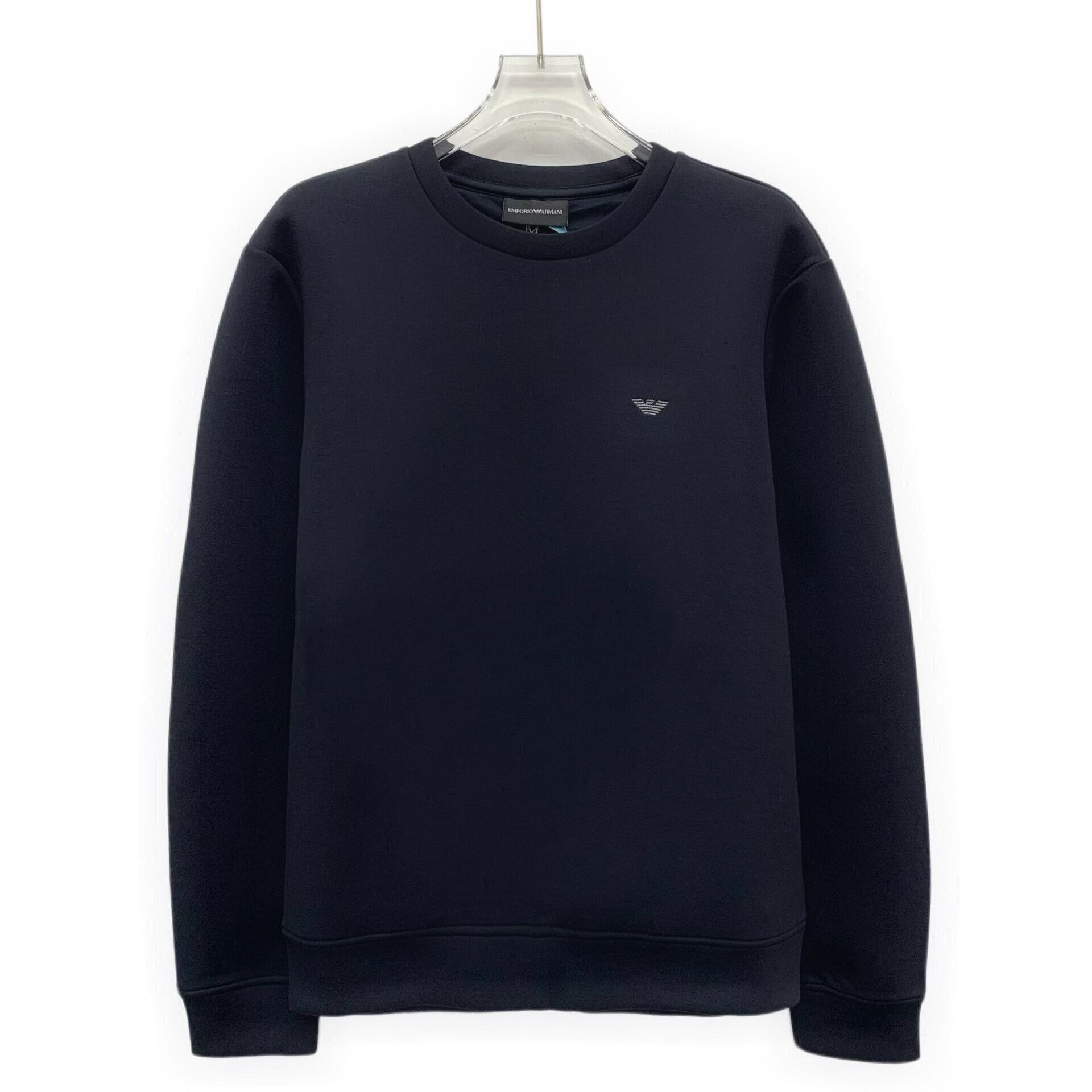 Emporio Armani Emporio Armani Script Logo Sweatshirt Size M Size US M / EU 48-50 / 2 - 2 Thumbnail