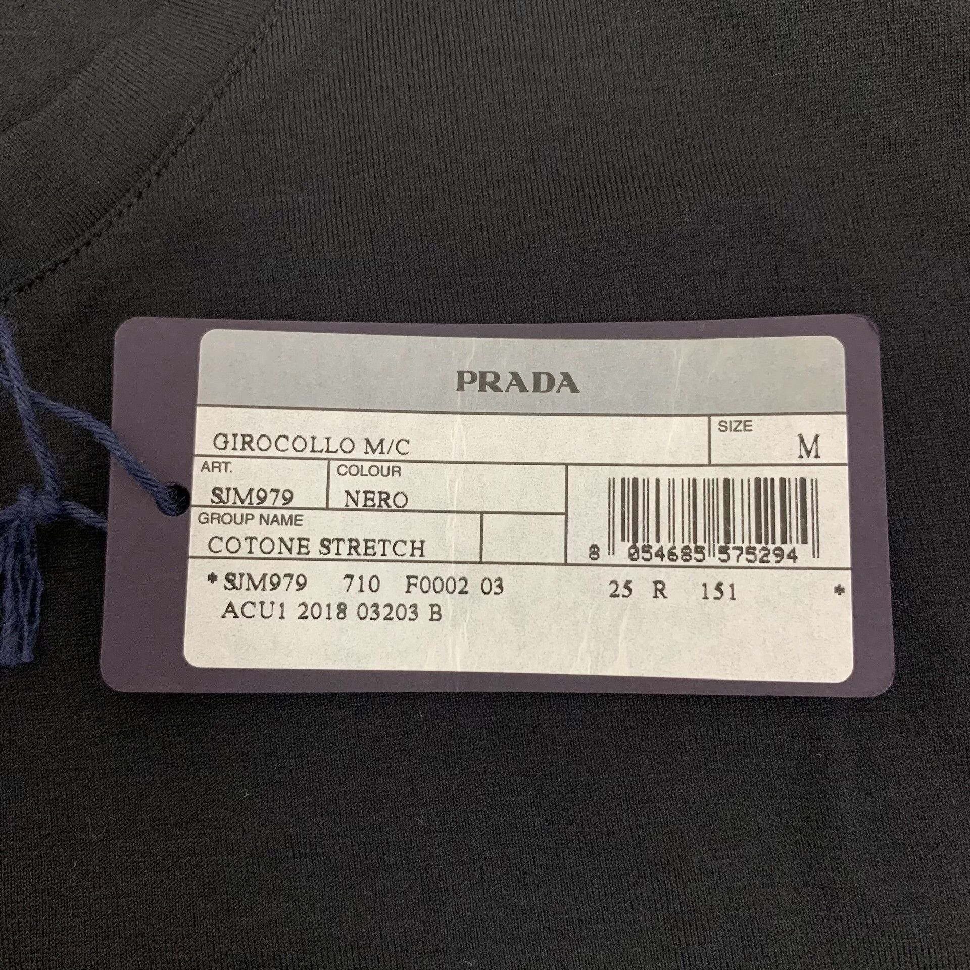 Prada Prada Red Label Pocket T-Shirt Size M Size US M / EU 48-50 / 2 - 9 Thumbnail