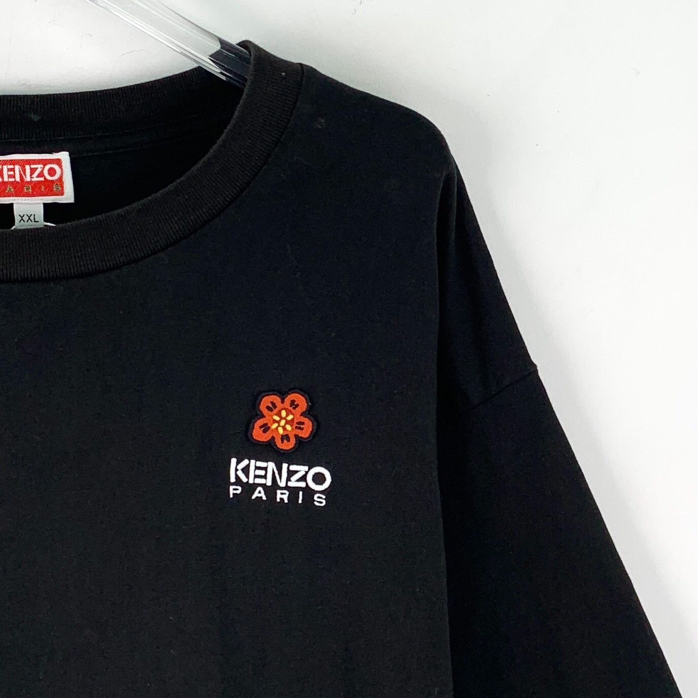 Kenzo Kenzo Floral Logo Embroidery T-Shirt XXL Size US XXL / EU 58 / 5 - 4 Thumbnail