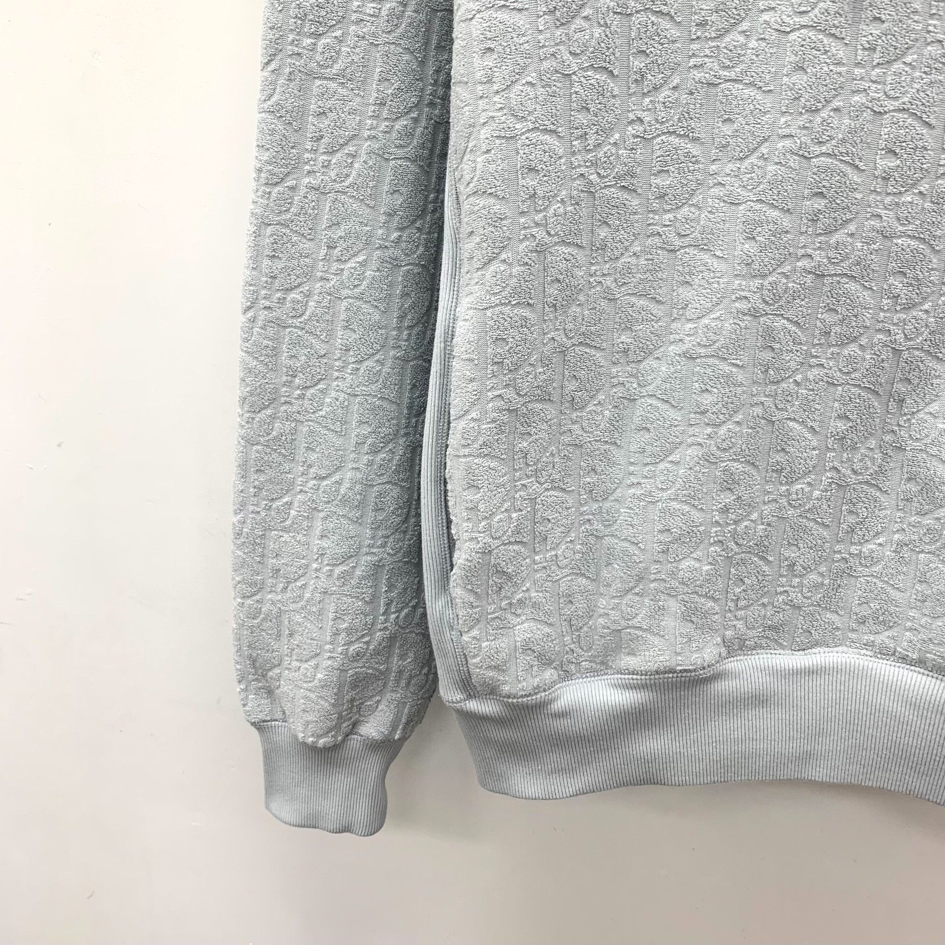 Dior Dior Oblique Jacquard Cotton Hoodie Size M Size US M / EU 48-50 / 2 - 5 Thumbnail
