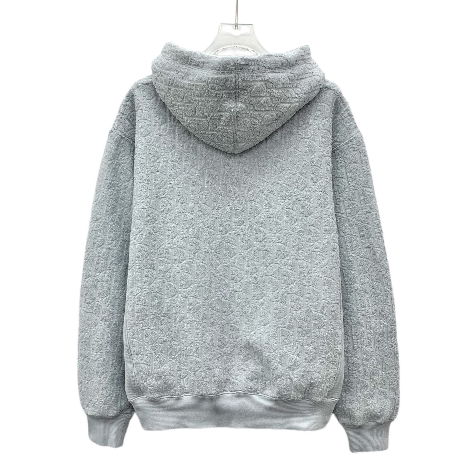 Dior Dior Oblique Jacquard Cotton Hoodie Size M Size US M / EU 48-50 / 2 - 3 Thumbnail