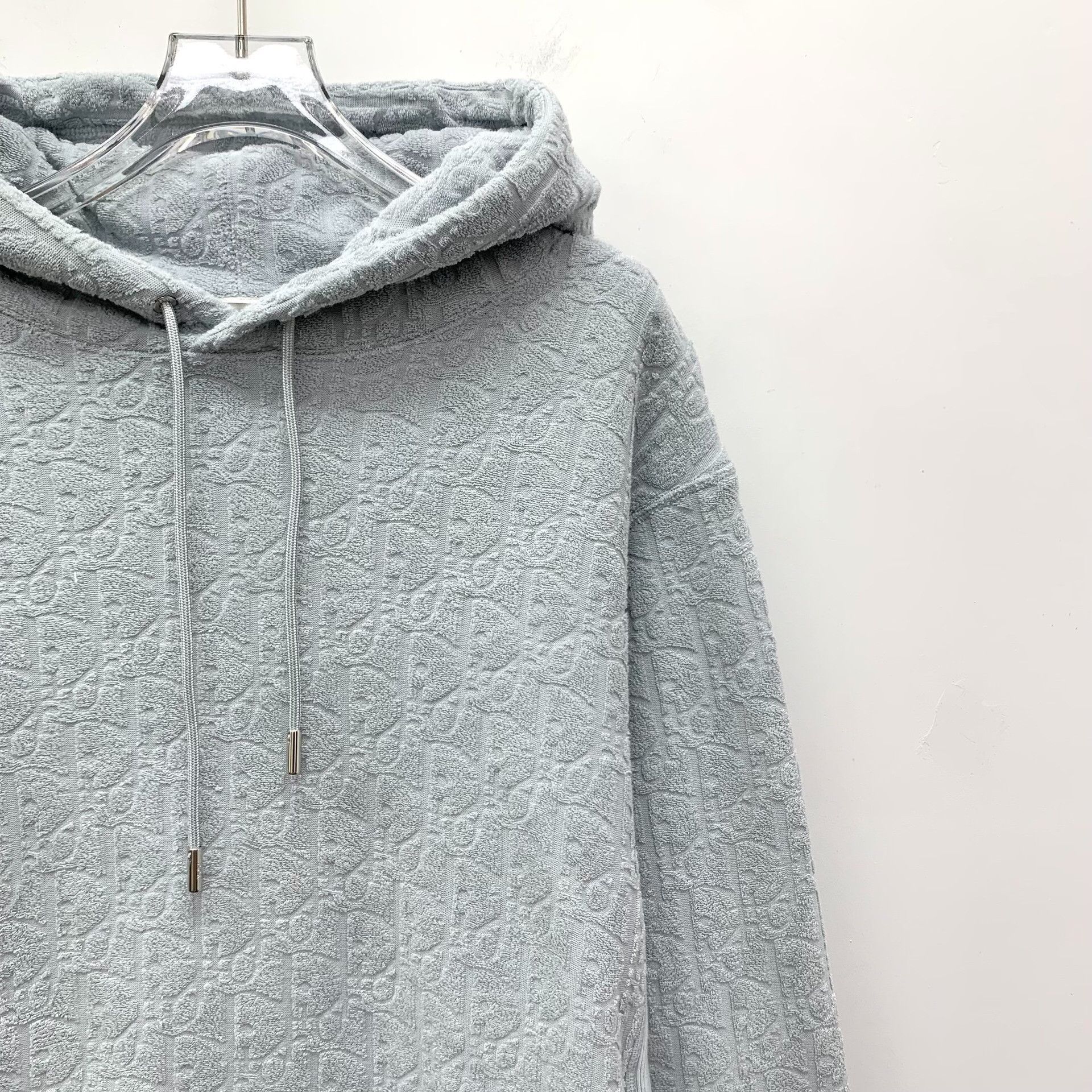 Dior Dior Oblique Jacquard Cotton Hoodie Size M Size US M / EU 48-50 / 2 - 4 Thumbnail
