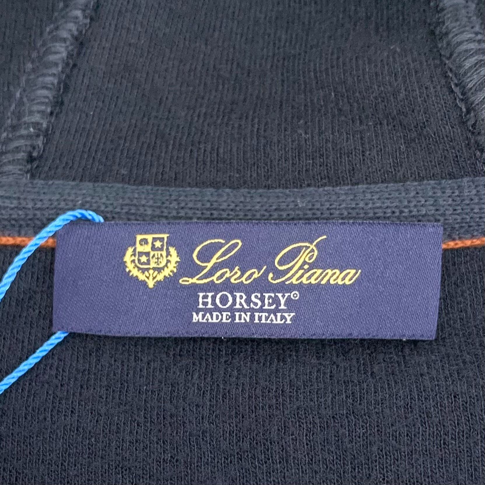 Loro Piana Loro Piana Horsey Embroidered Logo Zip Hoodie US M Size US M / EU 48-50 / 2 - 7 Thumbnail