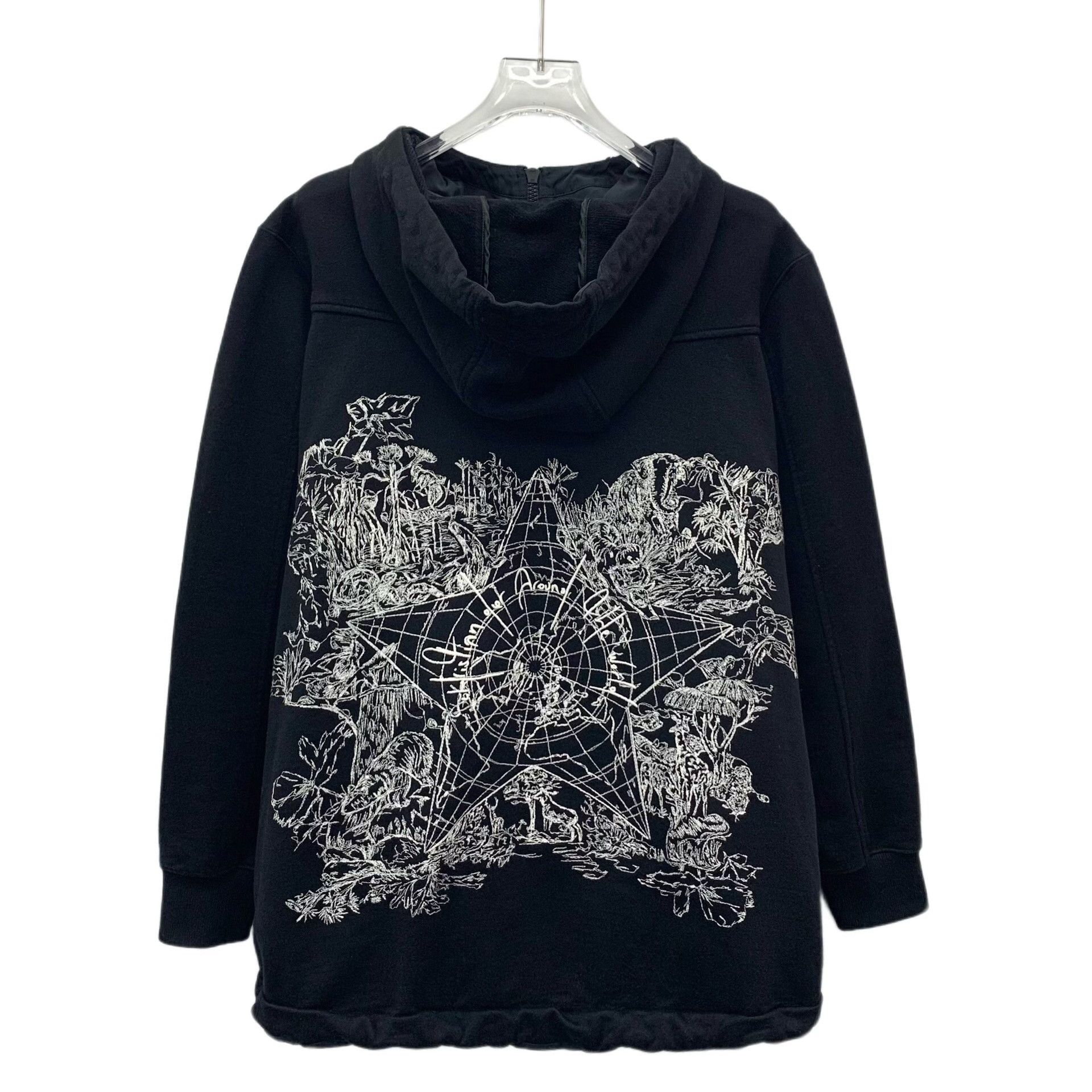 Dior Dior Astrological Jungle Print Half-Zip Hoodie Size S Size US S / EU 44-46 / 1 - 3 Thumbnail