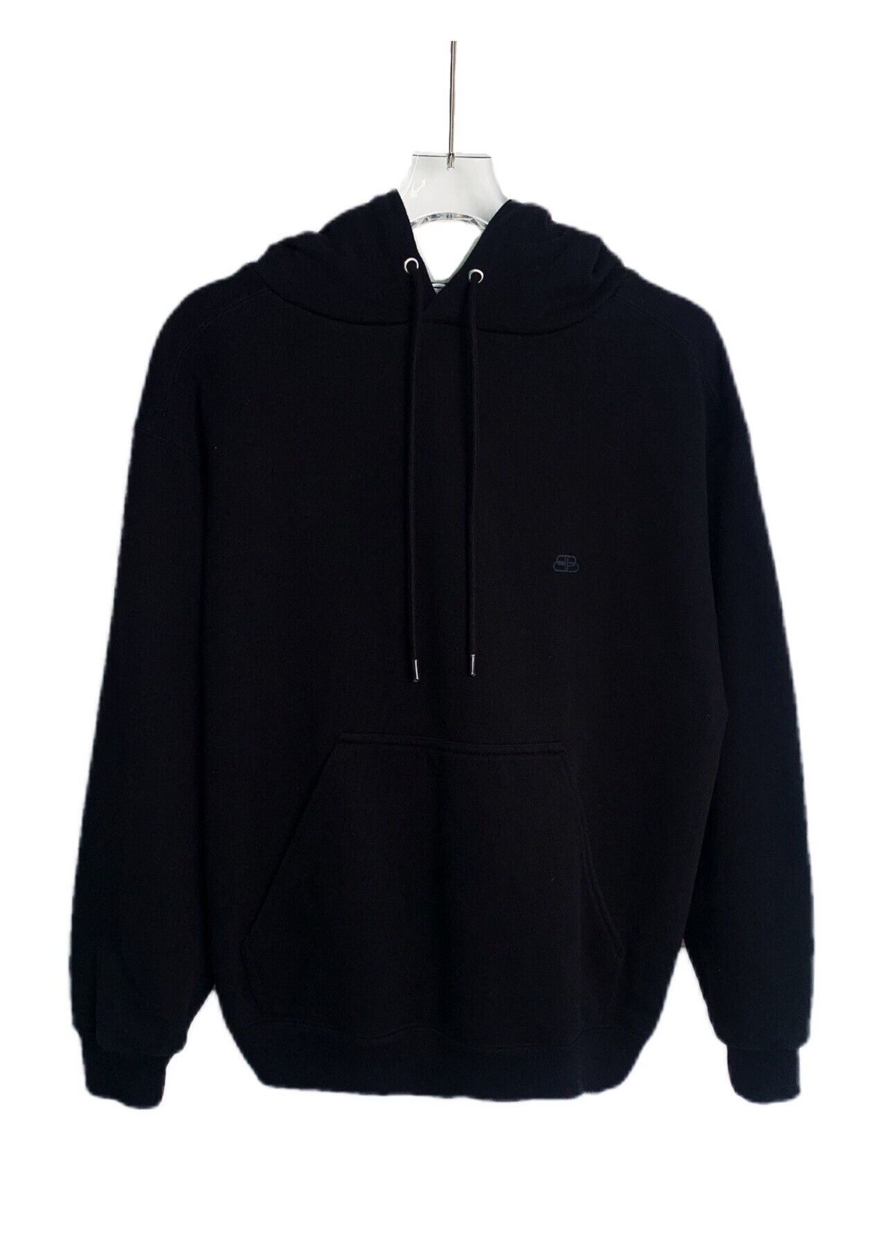 Balenciaga Balenciaga Logo Embroidered Cotton Hoodie XS Size US XS / EU 42 / 0 - 2 Thumbnail