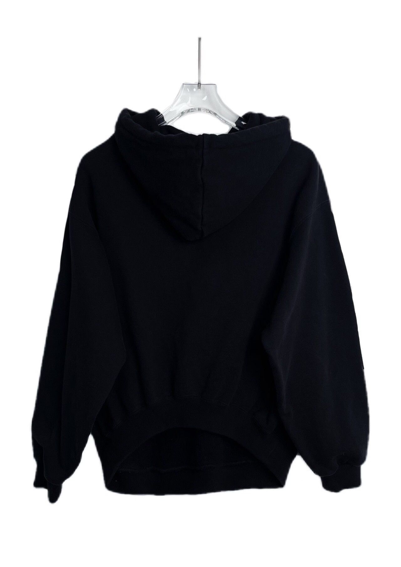 Balenciaga Balenciaga Logo Embroidered Cotton Hoodie XS Size US XS / EU 42 / 0 - 3 Thumbnail