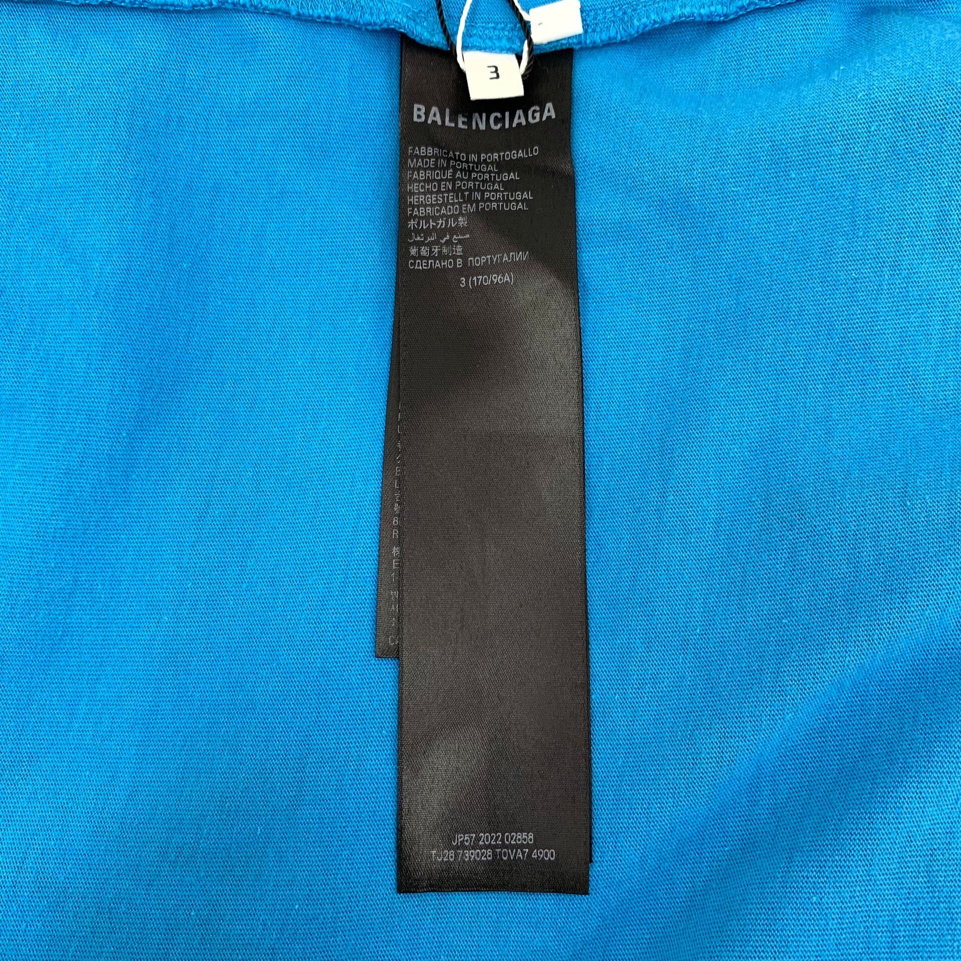 Balenciaga Balenciaga Graffiti Applique Logo T-Shirt Size 3 Size US L / EU 52-54 / 3 - 8 Thumbnail