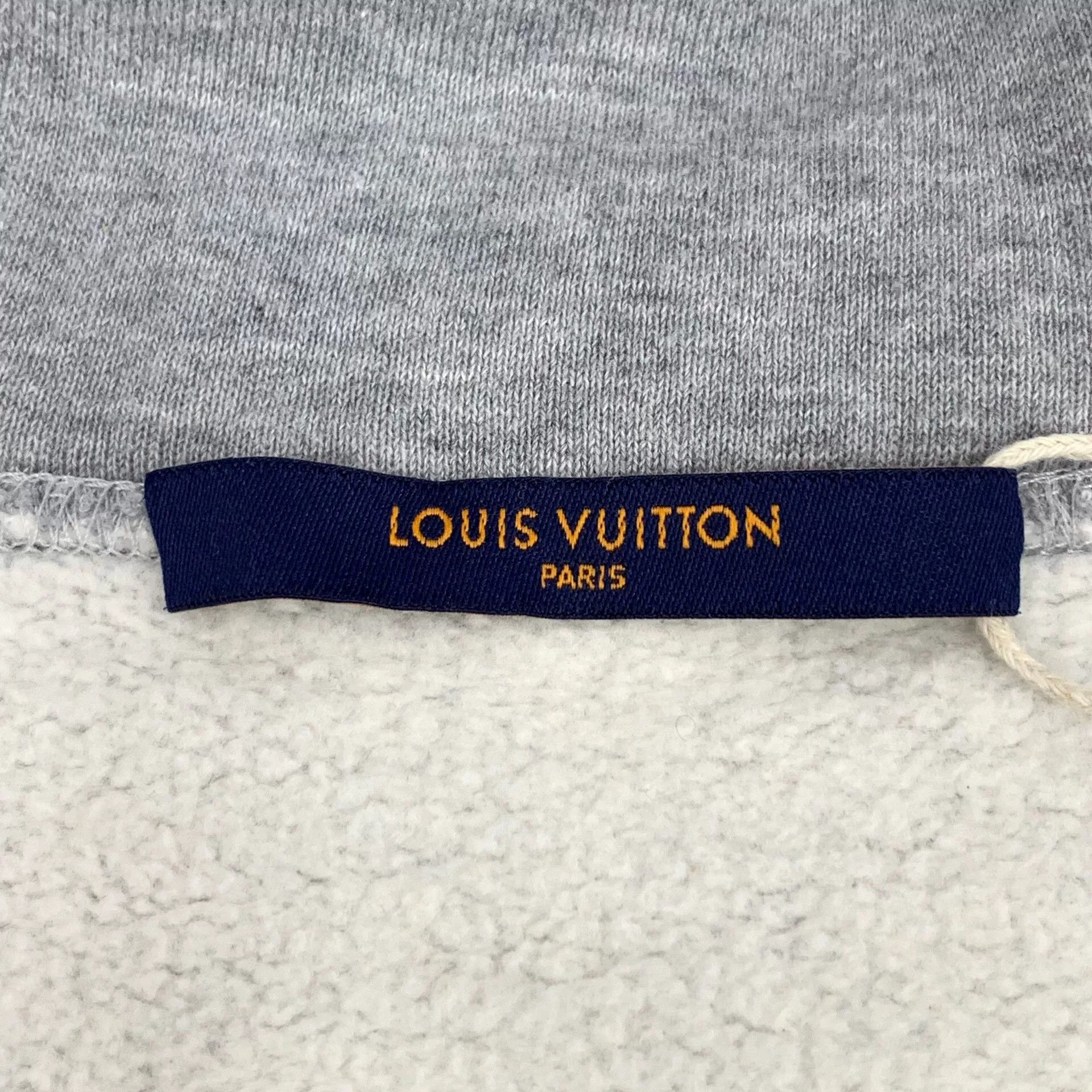 Louis Vuitton Louis Vuitton Neon Graphic Cotton Hoodie Size M Size US M / EU 48-50 / 2 - 6 Thumbnail