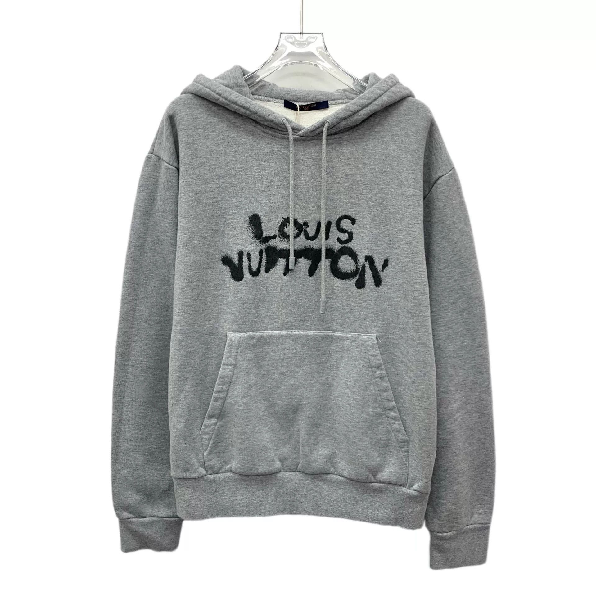 Louis Vuitton Louis Vuitton Neon Graphic Cotton Hoodie Size M Size US M / EU 48-50 / 2 - 2 Thumbnail