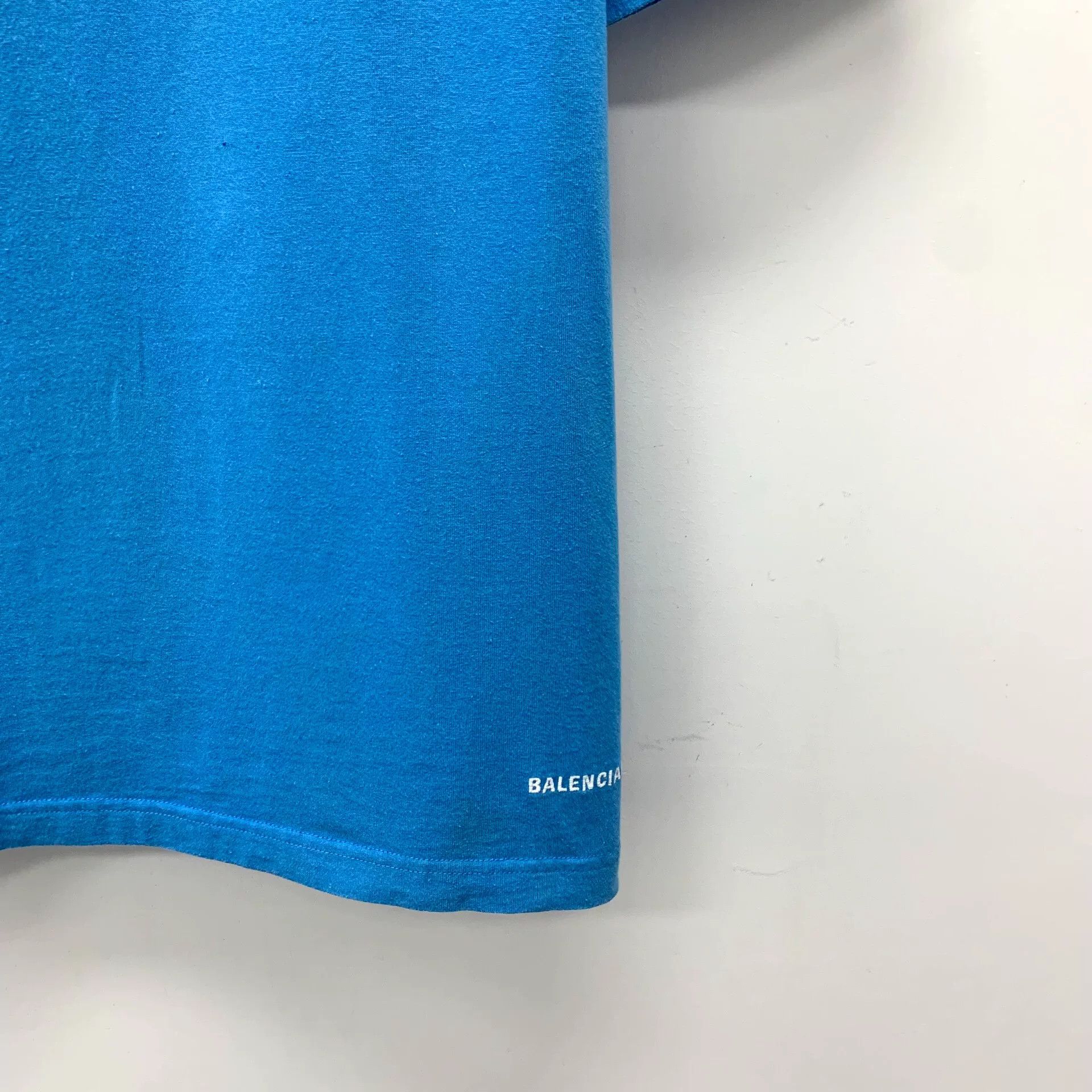 Balenciaga Balenciaga Logo Embroidery Cotton T-Shirt Size M Size US M / EU 48-50 / 2 - 5 Thumbnail
