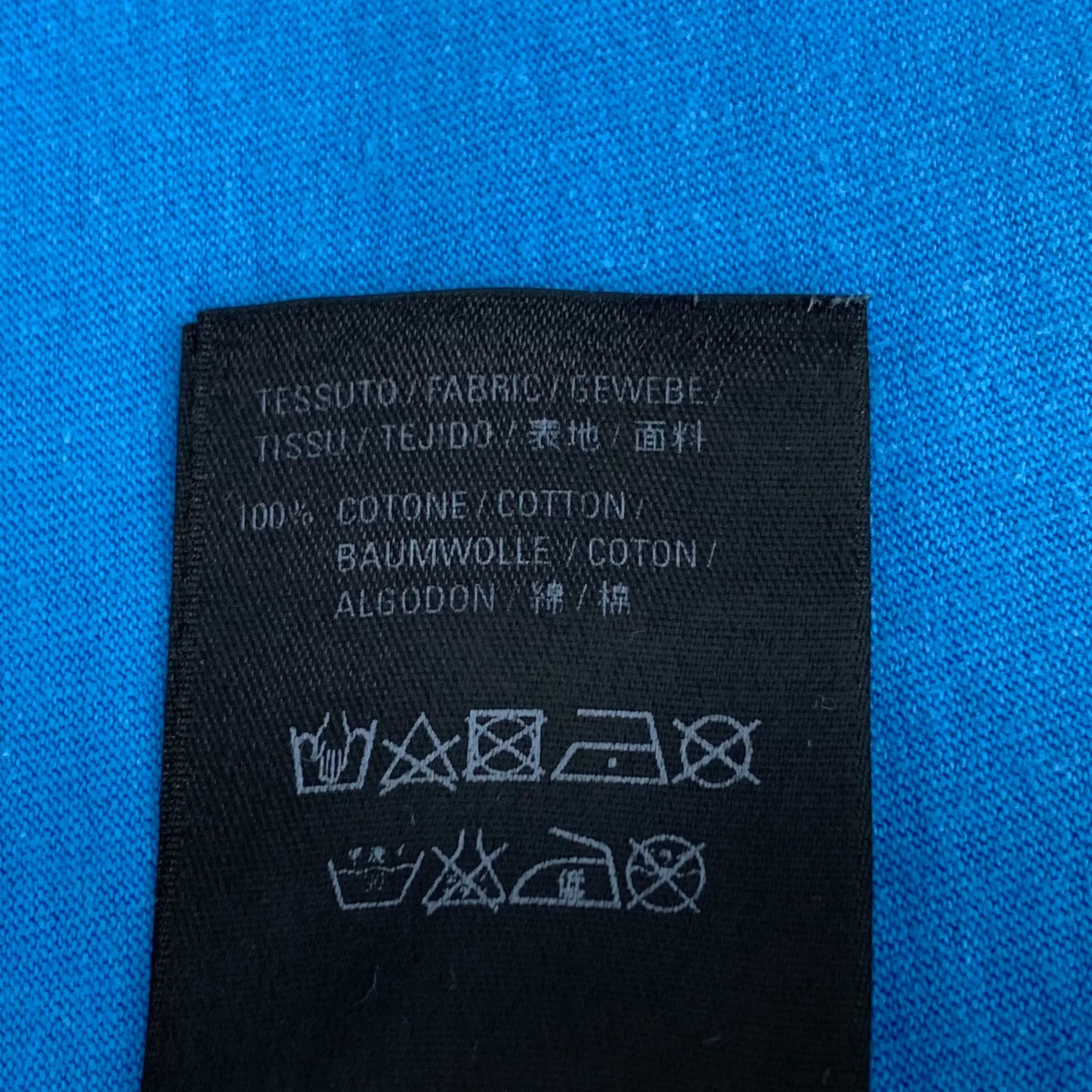 Balenciaga Balenciaga Logo Embroidery Cotton T-Shirt Size M Size US M / EU 48-50 / 2 - 8 Thumbnail