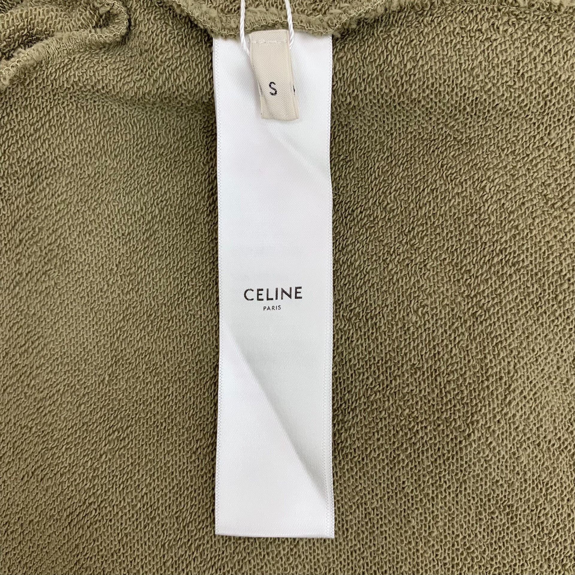 Celine Celine Logo Print Cotton Hoodie Size S Size S / US 4 / IT 40 - 7 Thumbnail