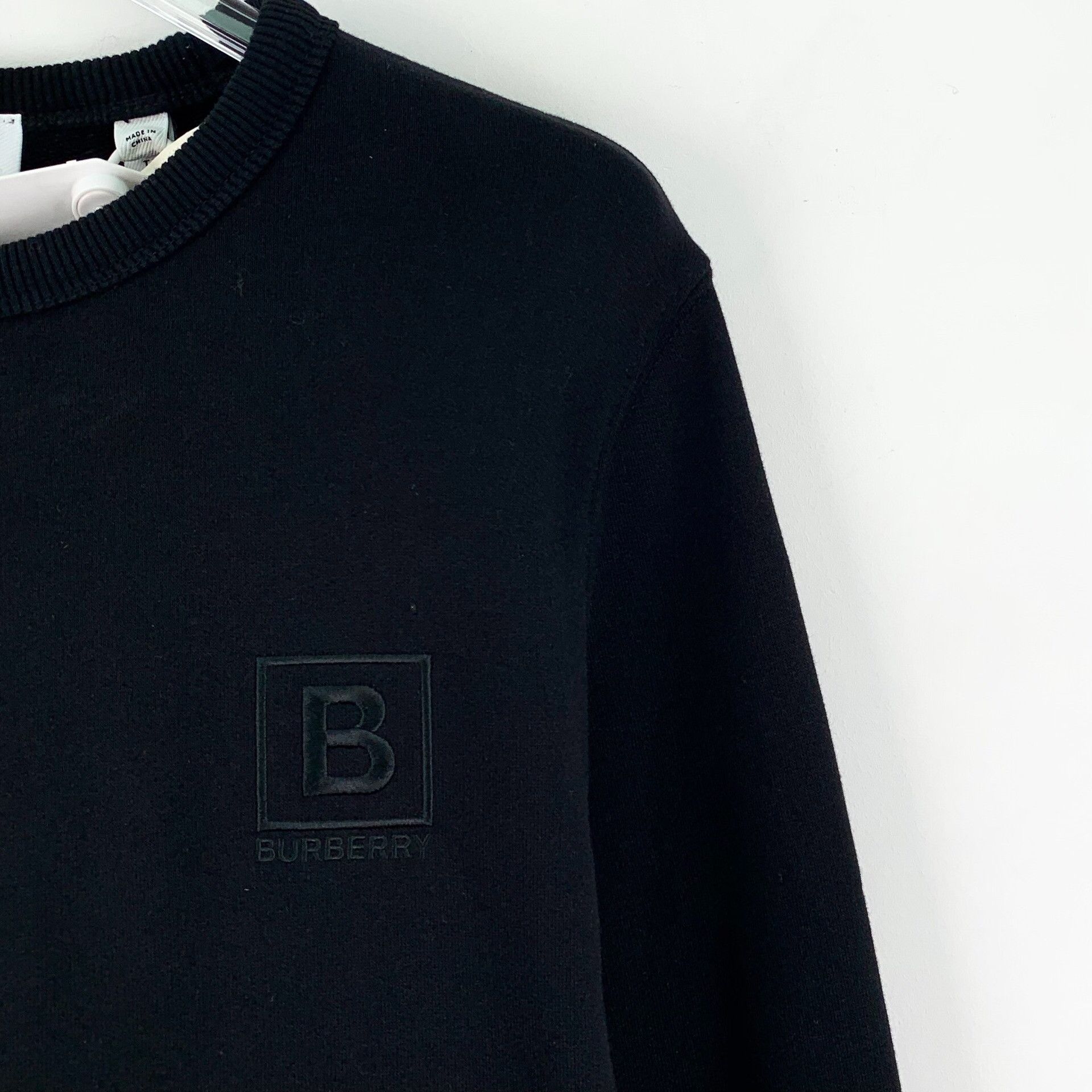 Burberry Burberry Logo Embroidered Sweatshirt XS Size US XS / EU 42 / 0 - 4 Thumbnail