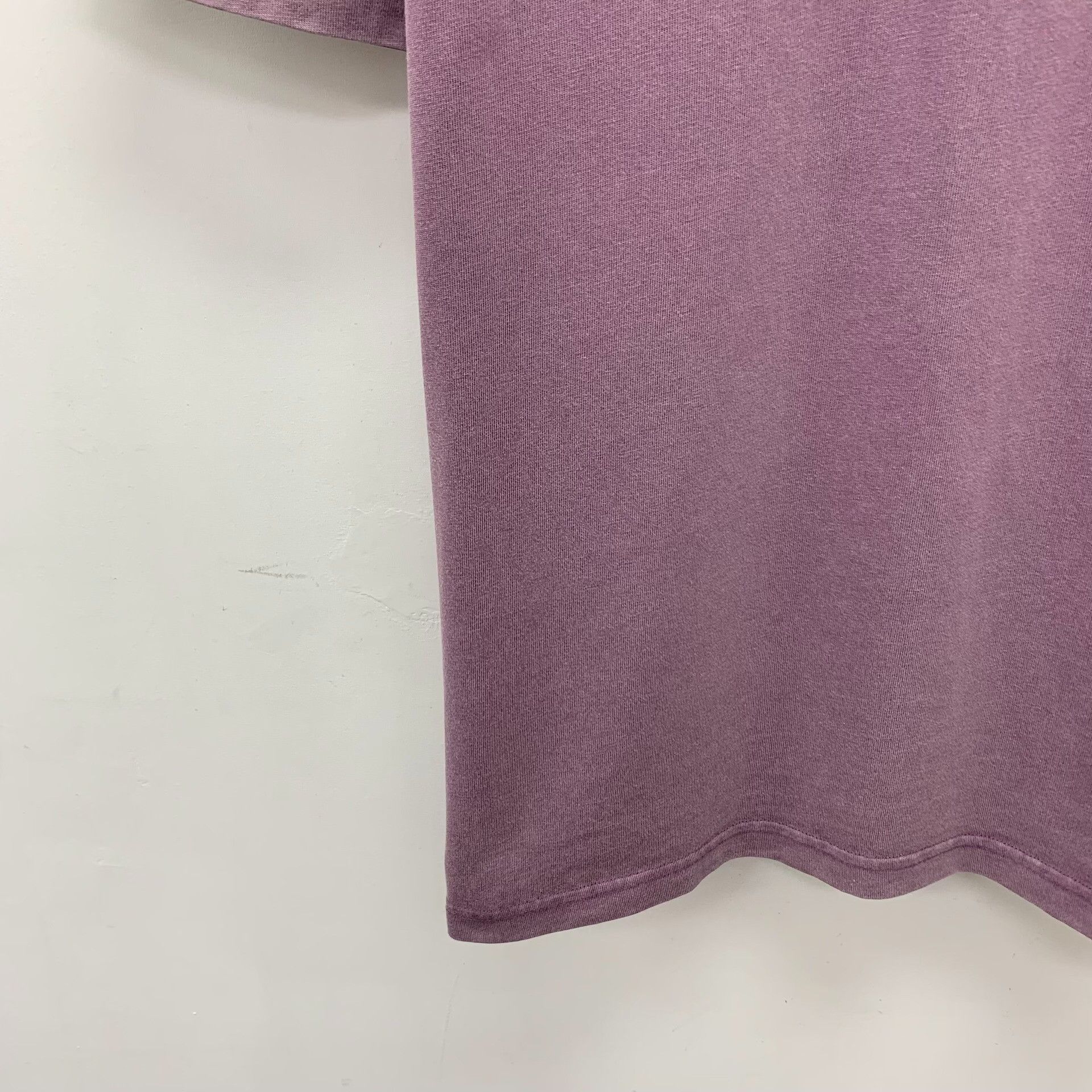 Balenciaga Balenciaga Purple Logo Print T-Shirt XL Size US XL / EU 56 / 4 - 5 Thumbnail