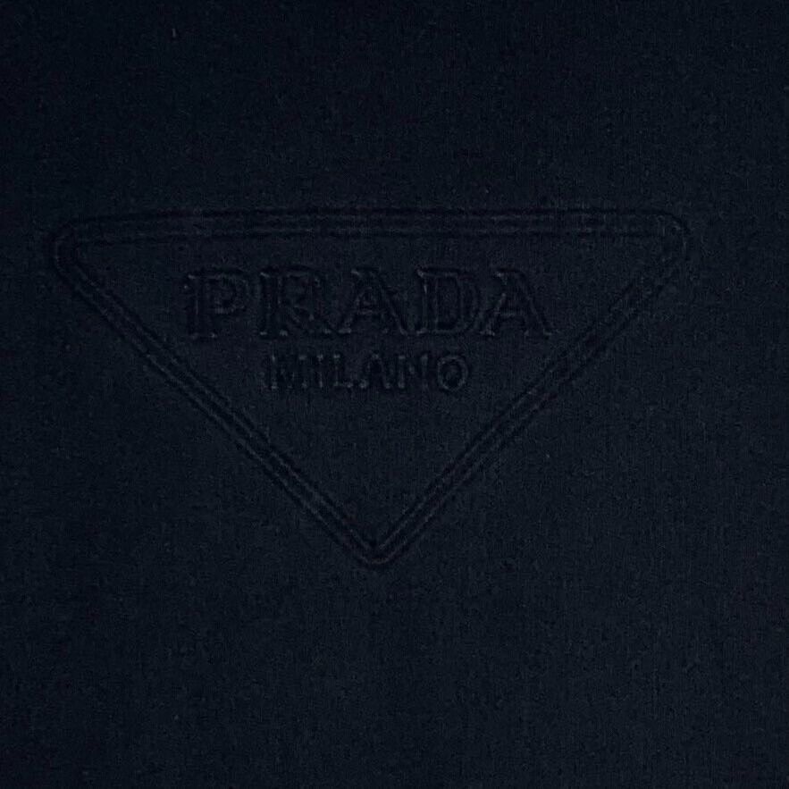 Prada Prada Embossed Triangle Logo T-Shirt XXL Size US XXL / EU 58 / 5 - 5 Thumbnail