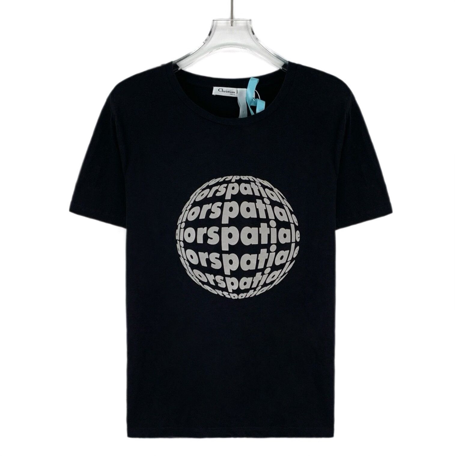 Dior Dior "Diorspatiale" Globe Logo T-Shirt Size M Size US M / EU 48-50 / 2 - 2 Thumbnail